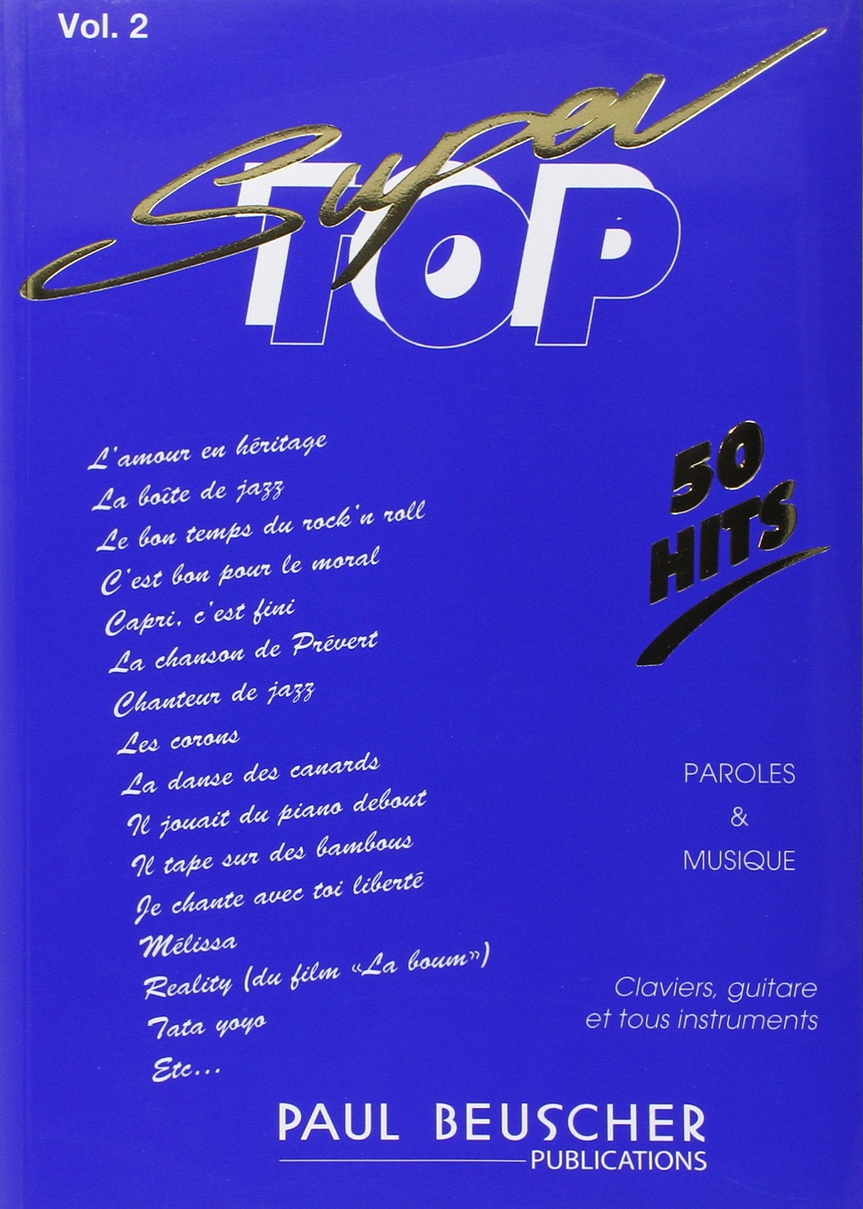 Partition : Super top, numero 2 3137990004224