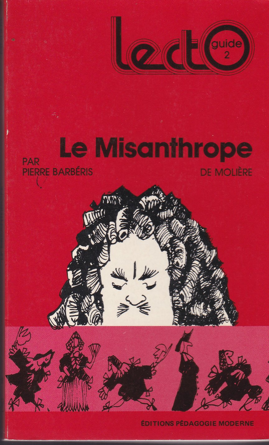 Le misanthrope de Molière 9782729401559