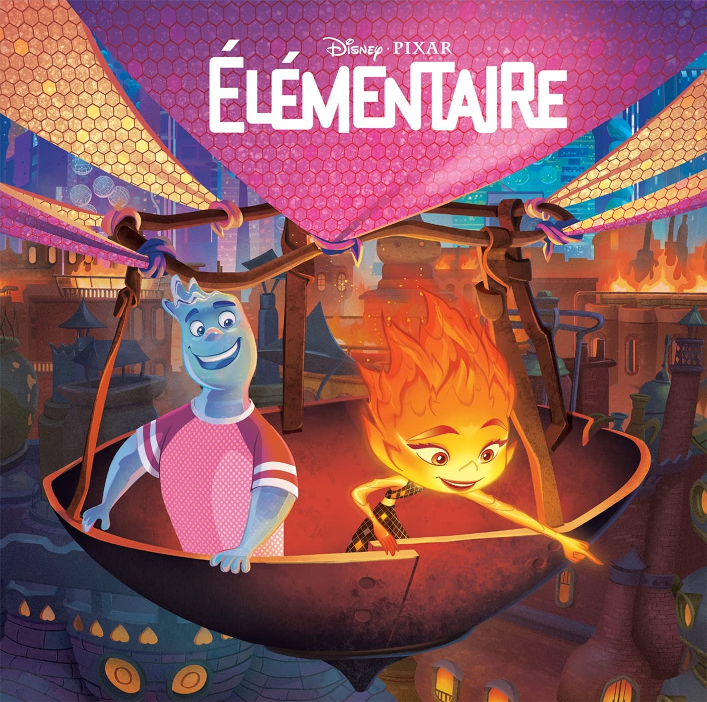 ÉLÉMENTAIRE - Monde Enchanté - L'histoire du film - Disney Pixar 9782017208402