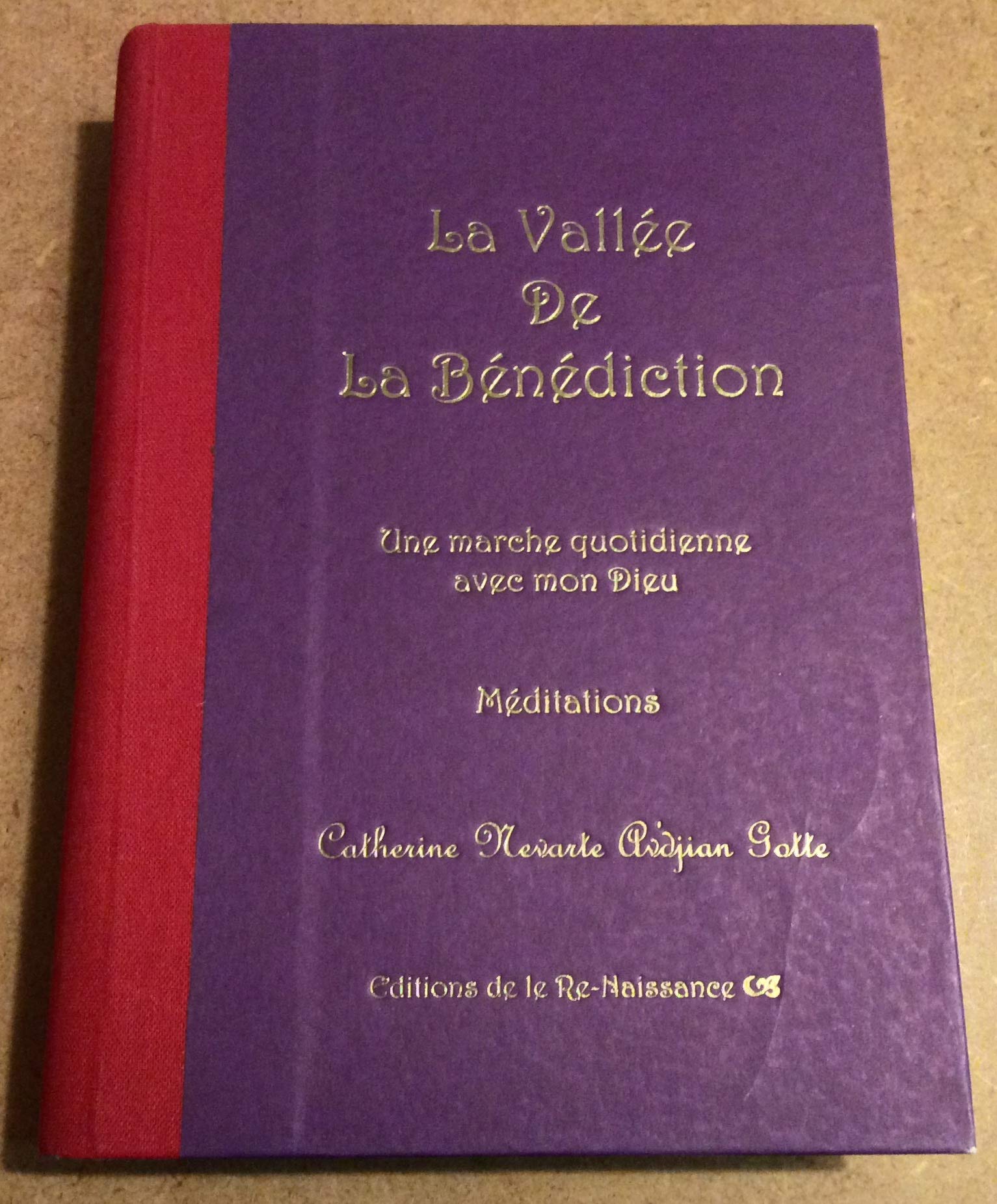 La vallée de la bénédiction : Une marche quotidienne avec mon Dieu 9782950748836