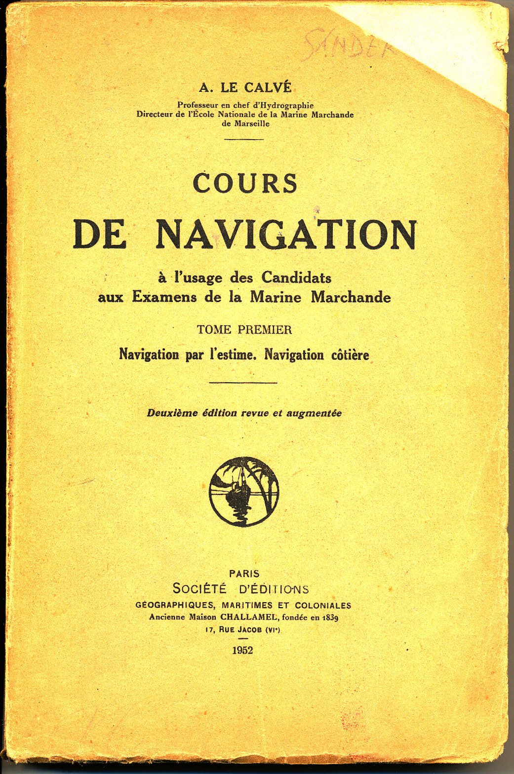 Cours de navigation 9782707000026