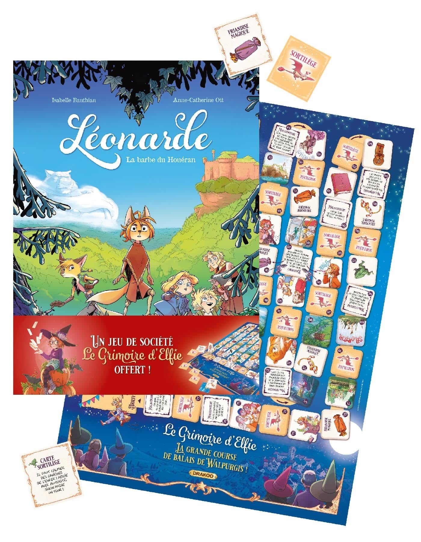 Léonarde - vol. 01 + jeu de société offert - édition limitée 2025: La barbe du Houéran 9782382333297