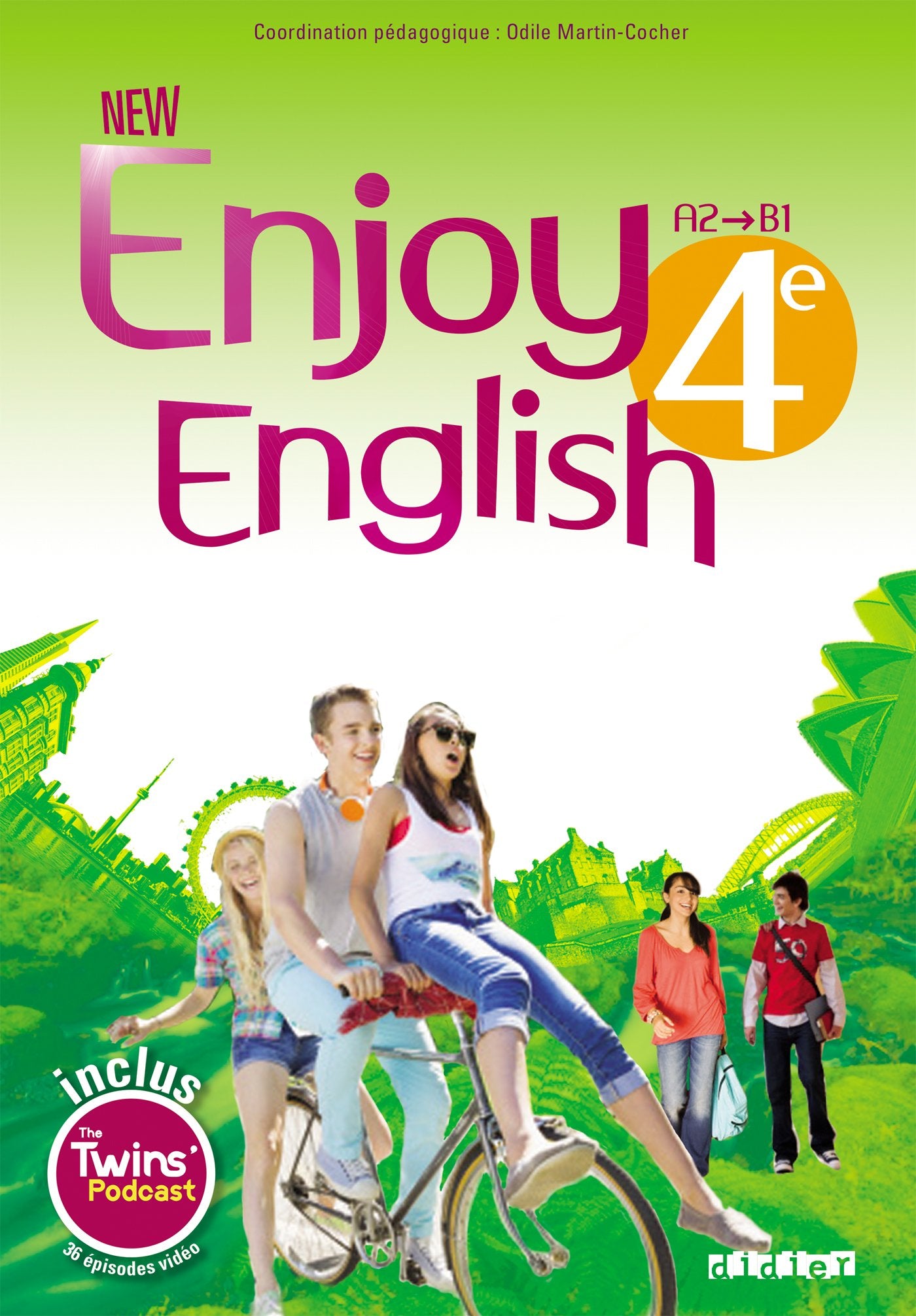 New Enjoy English 4e - Manuel + DVD-rom 9782278078943
