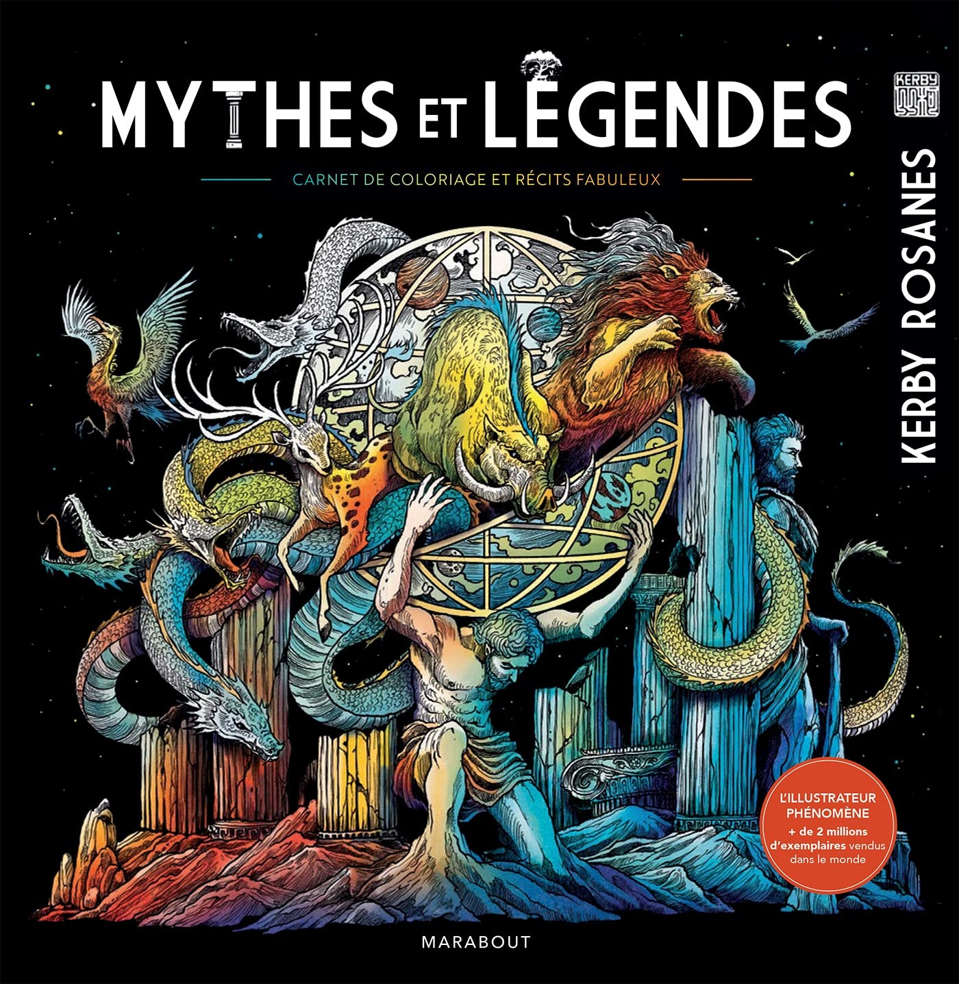 Mythes et légendes - Carnet de coloriages 9782501170192