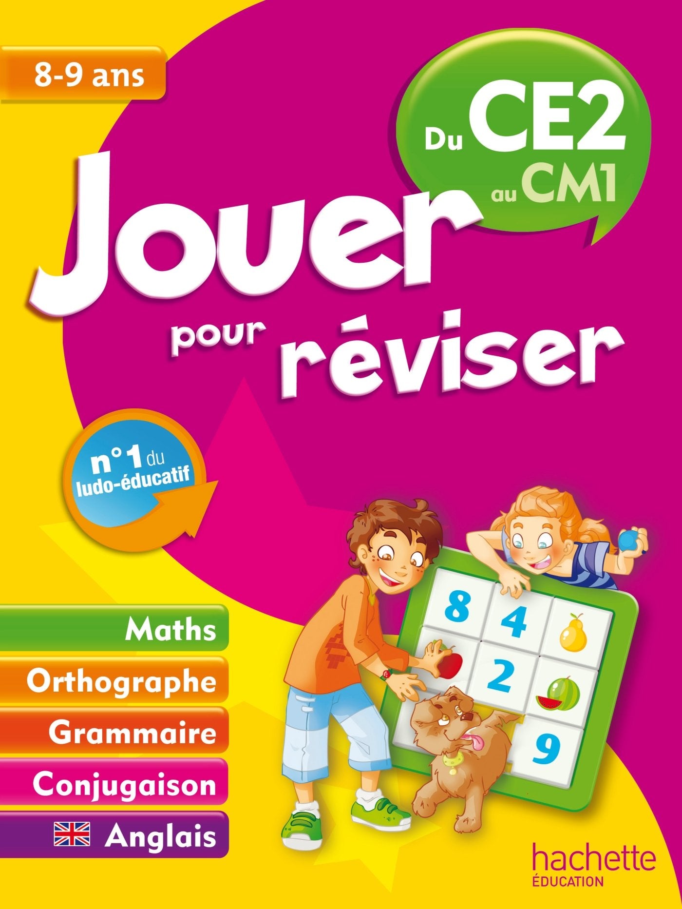 Jouer pour réviser: Du CE2 au CM1 8-9 ans 9782011612694