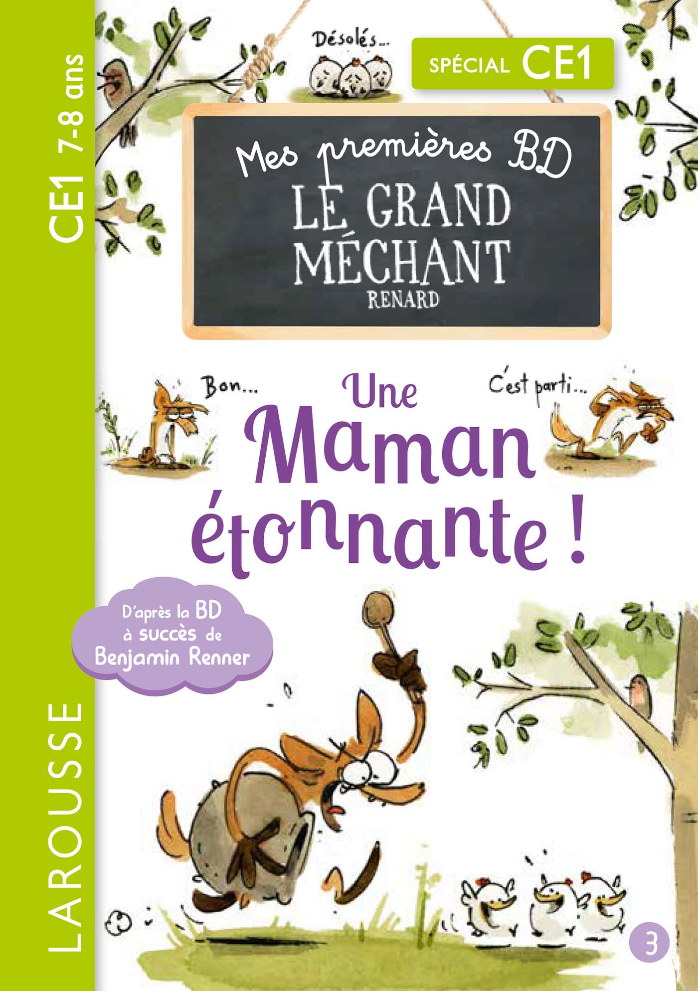 Mes premières BD le Grand Méchant Renard - Une maman étonnante ! 9782036006010