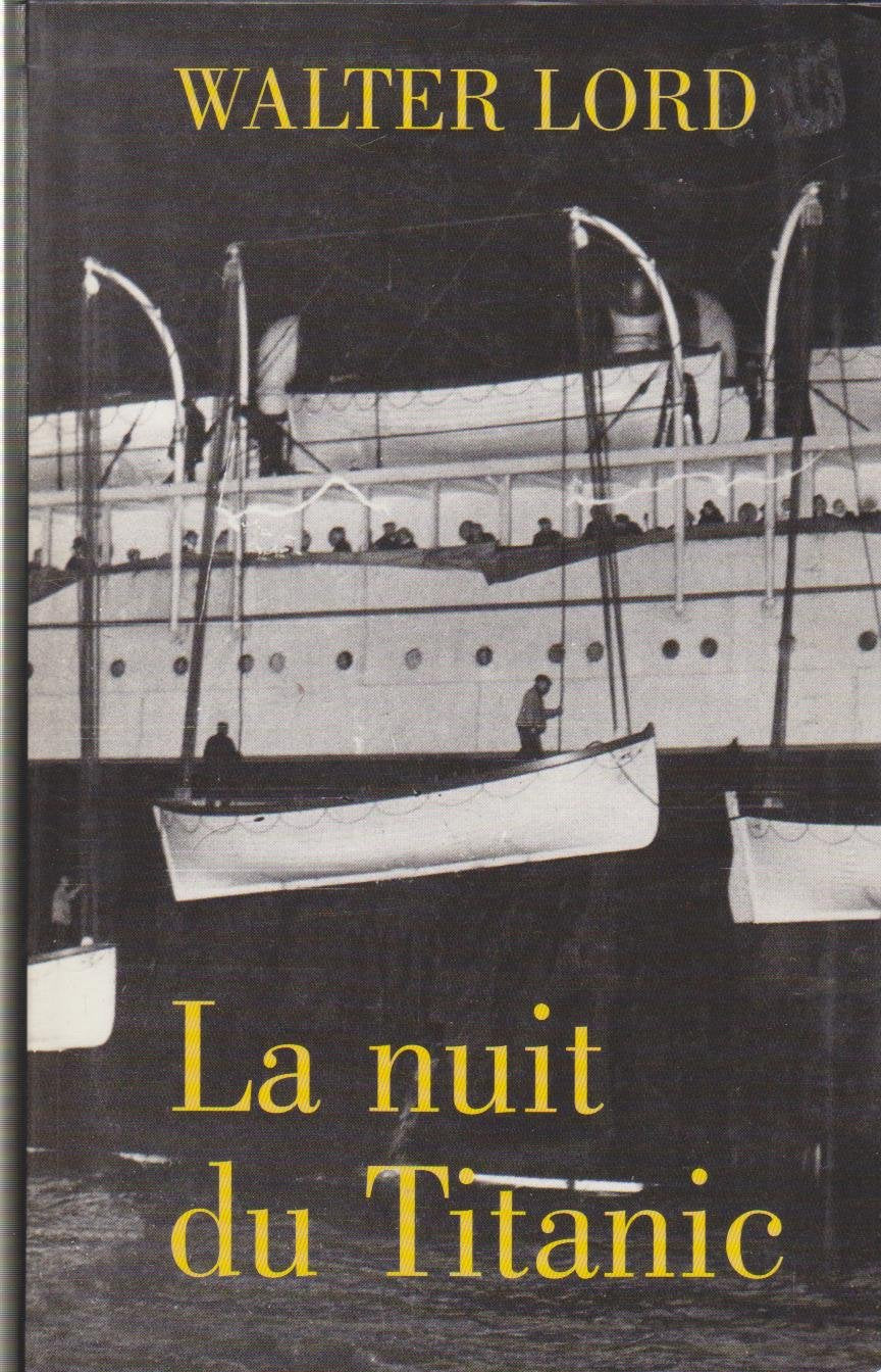 La nuit du Titanic. Roman traduit de l'anglais. 9782980597718