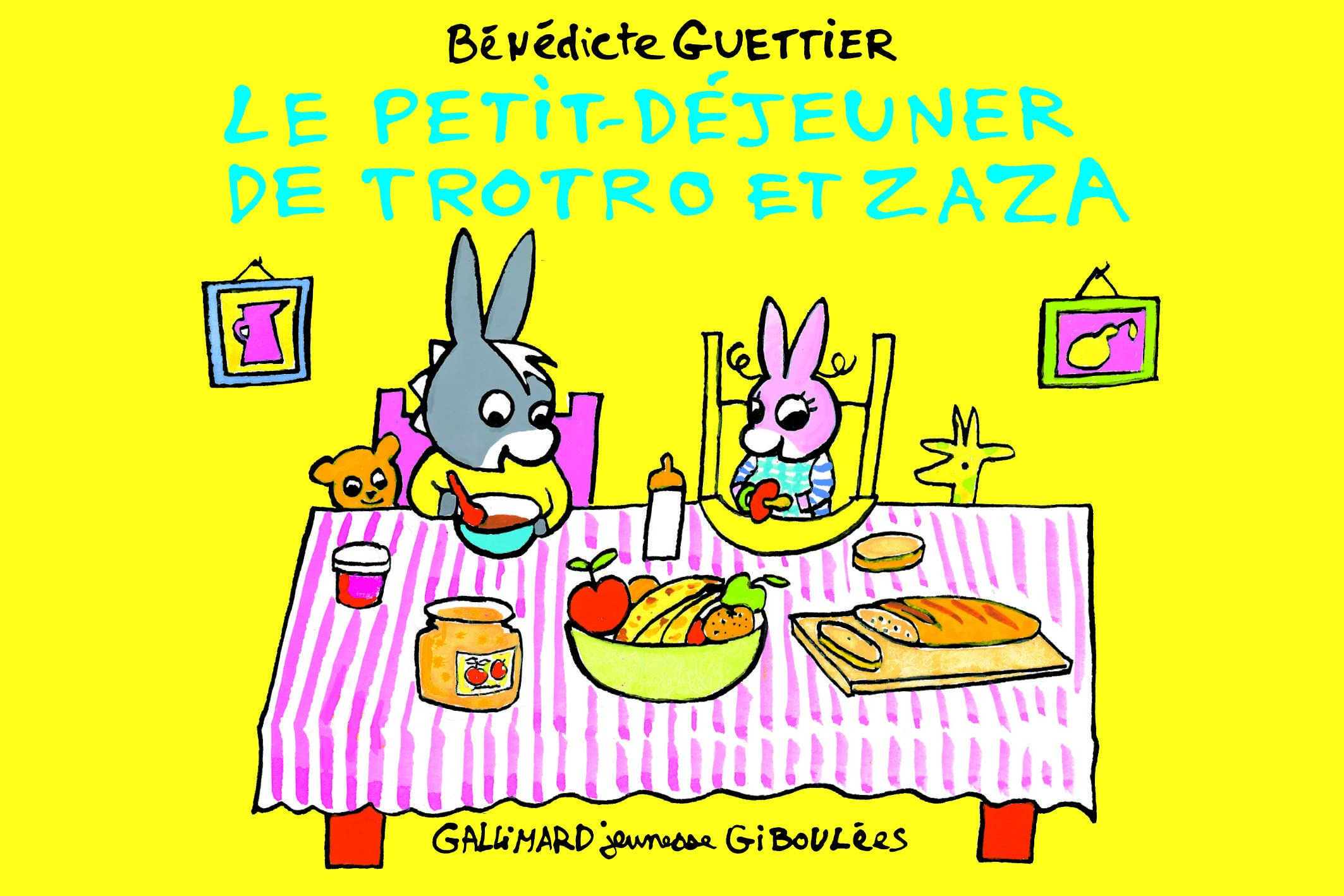 Le petit-déjeuner de Trotro et Zaza: C'est super d'être un grand frère 9782070664283