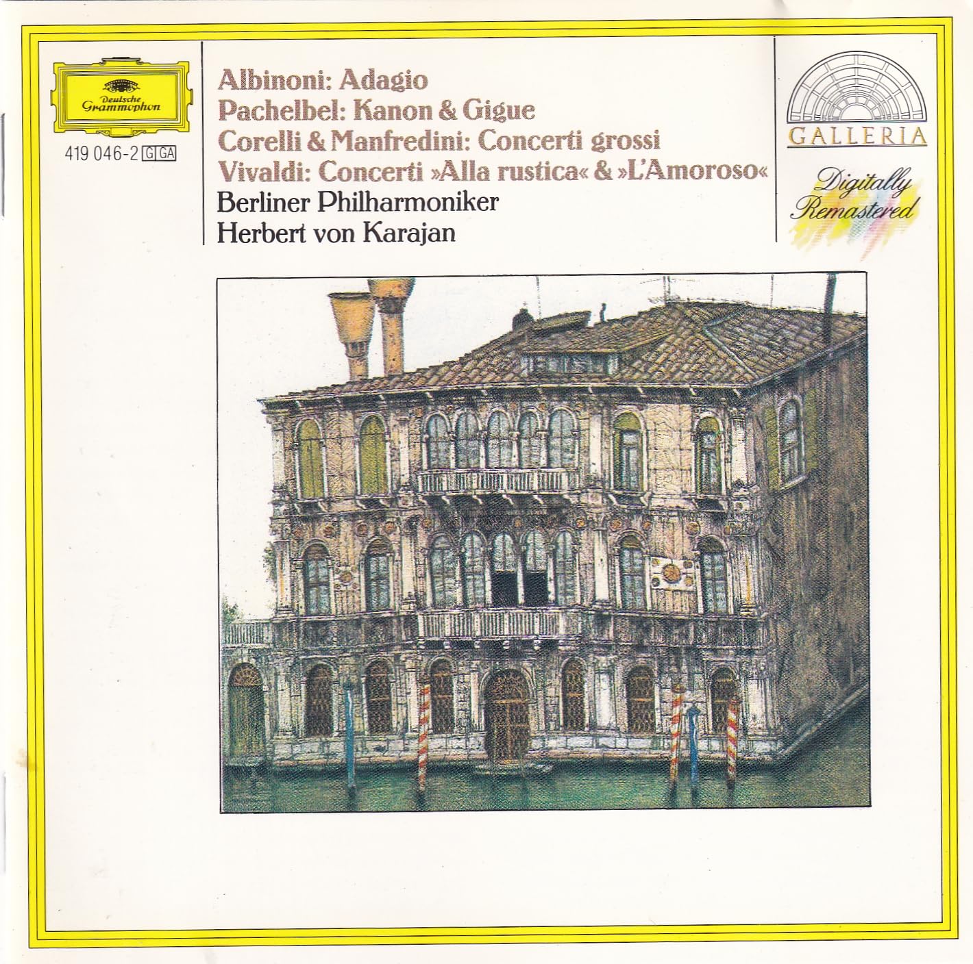 Adagio / Canon et Gigue (Coll. galleria) 0028941904621
