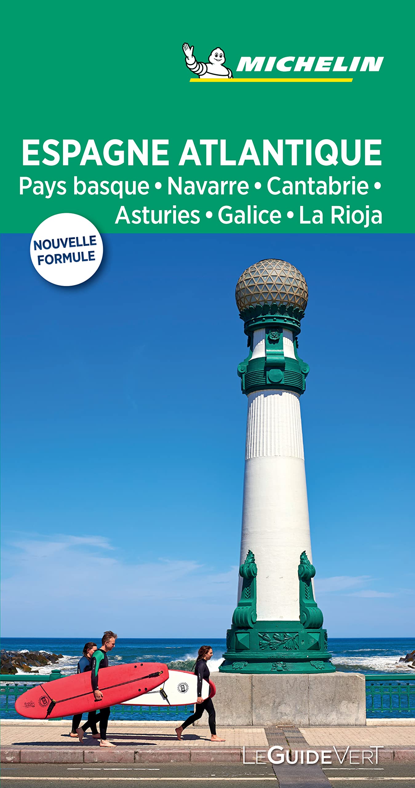Guide Vert Espagne Nord Ouest Côte Atlantique 9782067237810