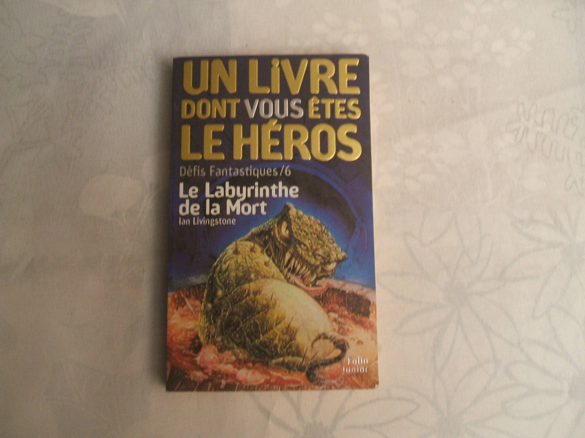Défis fantastiques, numéro 6 : Le Labyrinthe de la mort 9782070509218