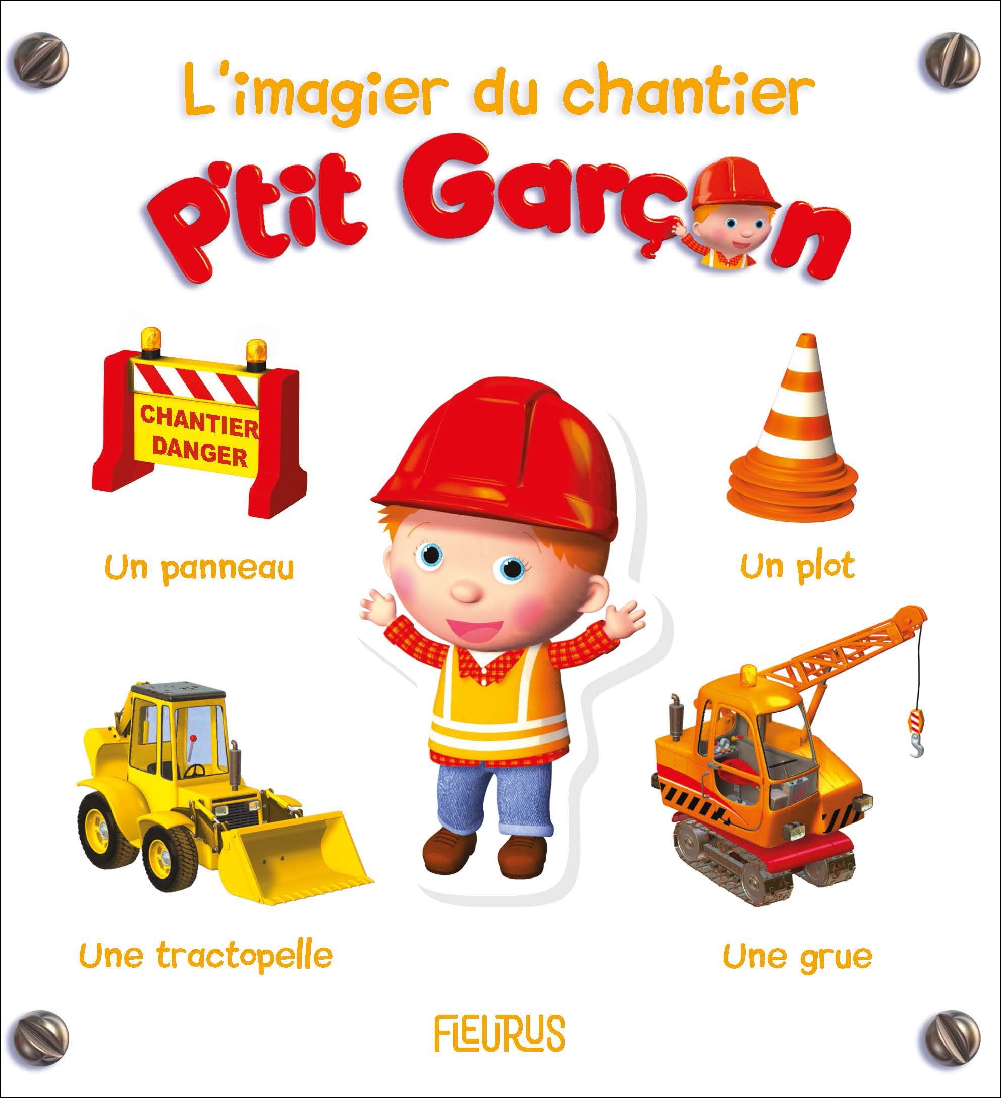 L'imagier du chantier - P'tit Garçon 9782215164142