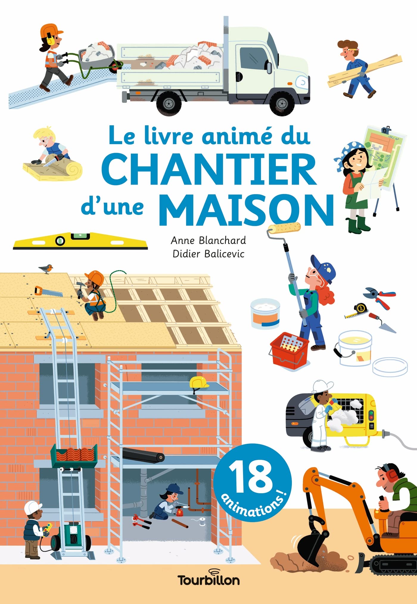 Le livre animé du chantier d'une maison 9791027611249