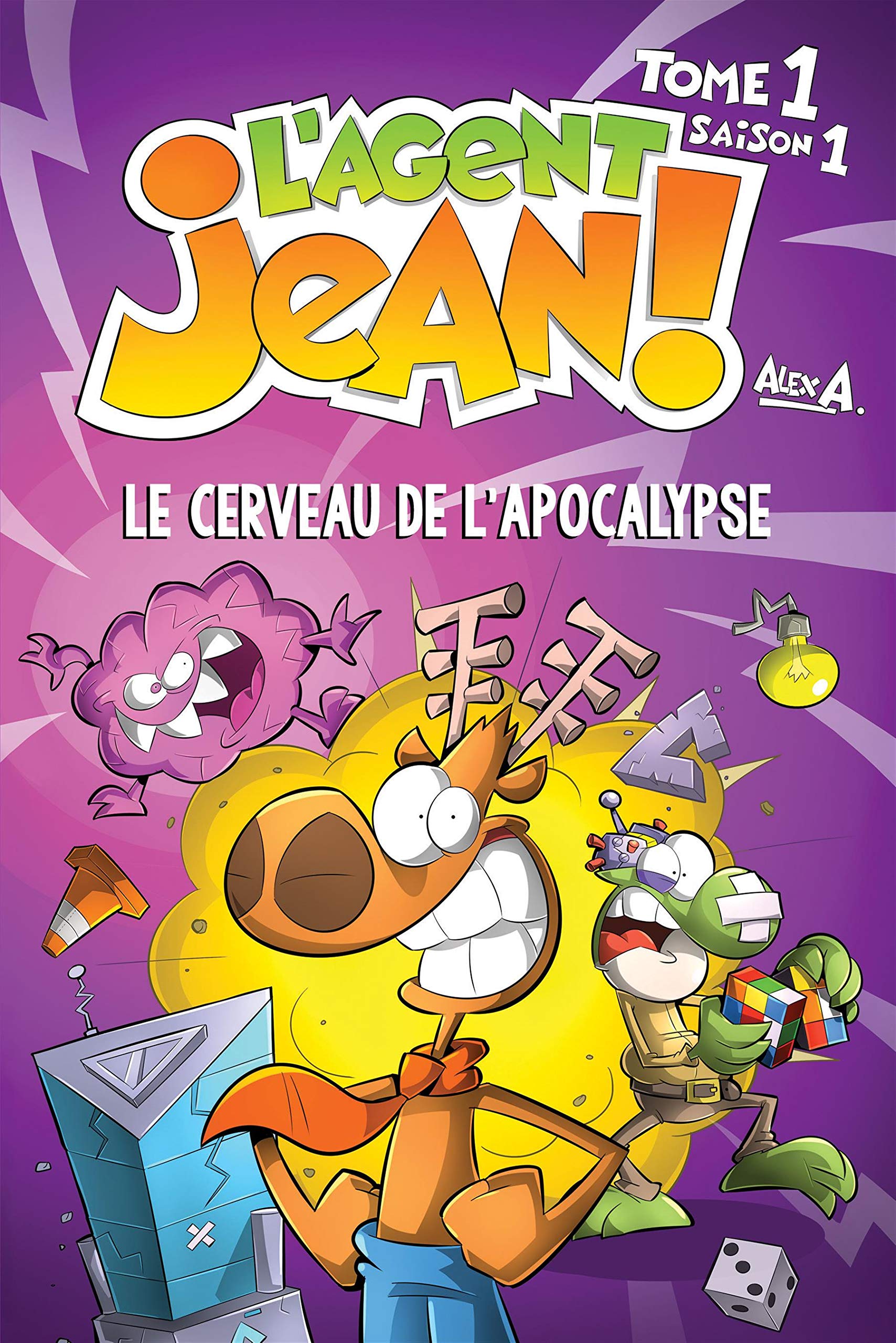 L'AGENT JEAN TOME 1-LE CERVEAU DE L'APOCALYPSE 9782896603169