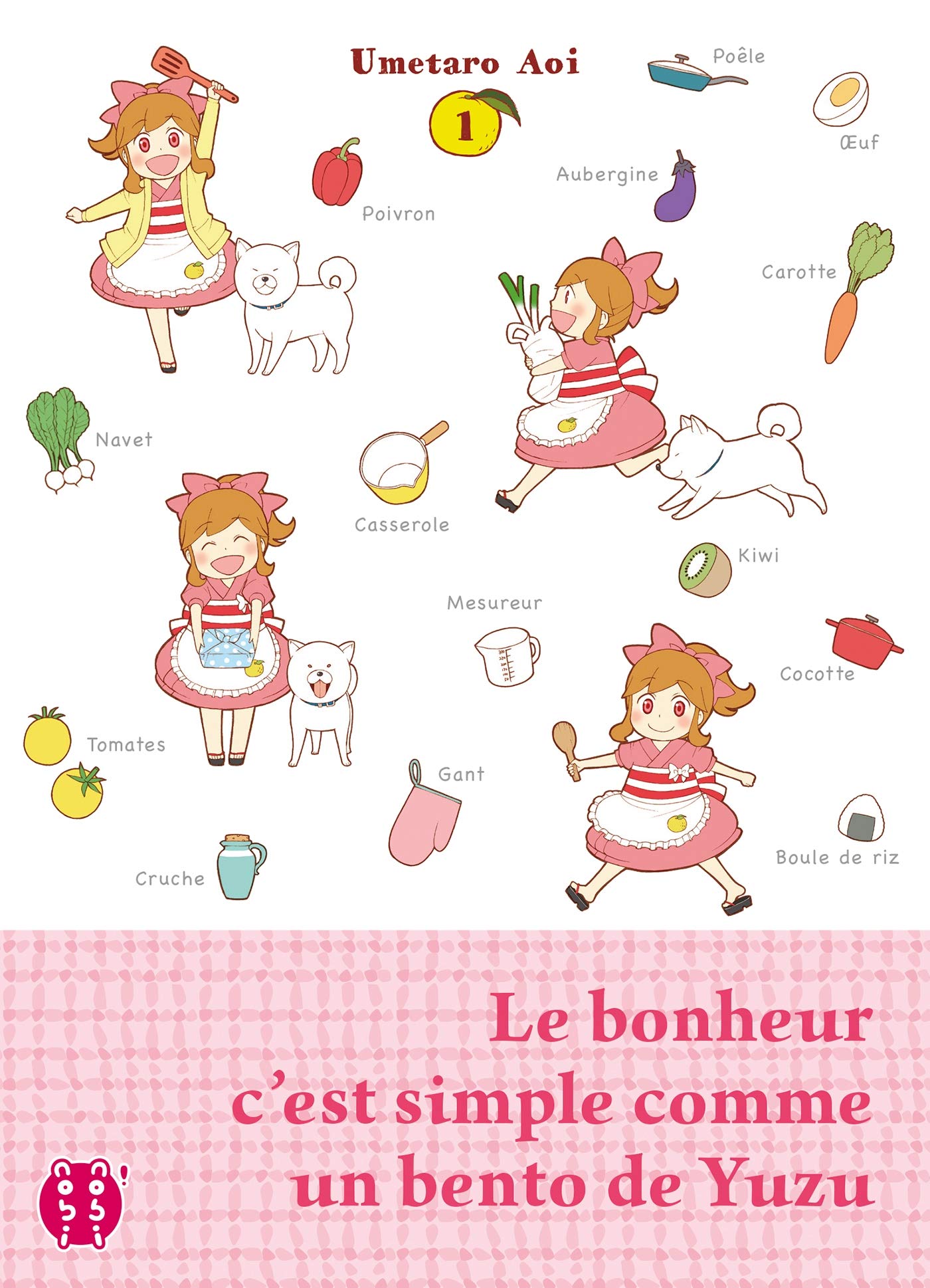 Le bonheur c'est simple comme un bento de Yuzu T01 9782373491210