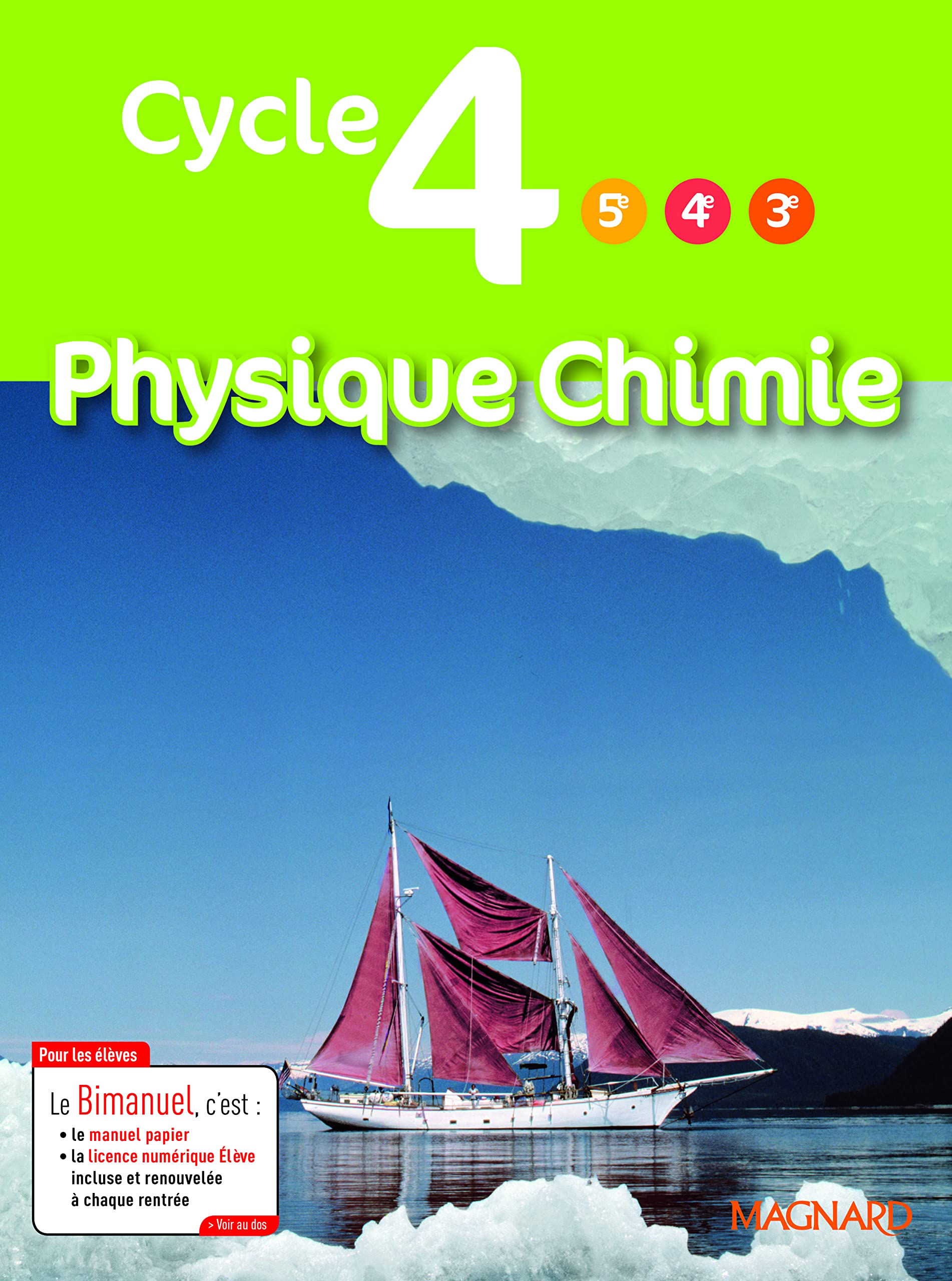 Physique-Chimie Cycle 4 (2017) - Manuel élève 9782210107809