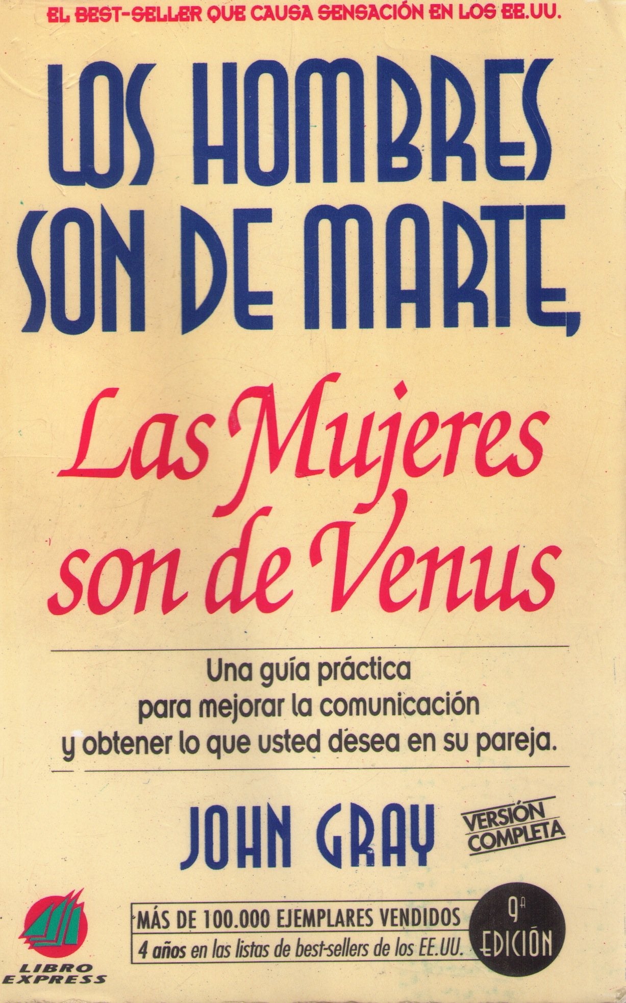 Los Hombres son de Marte, las Mujeres son de Venus 9789500813099