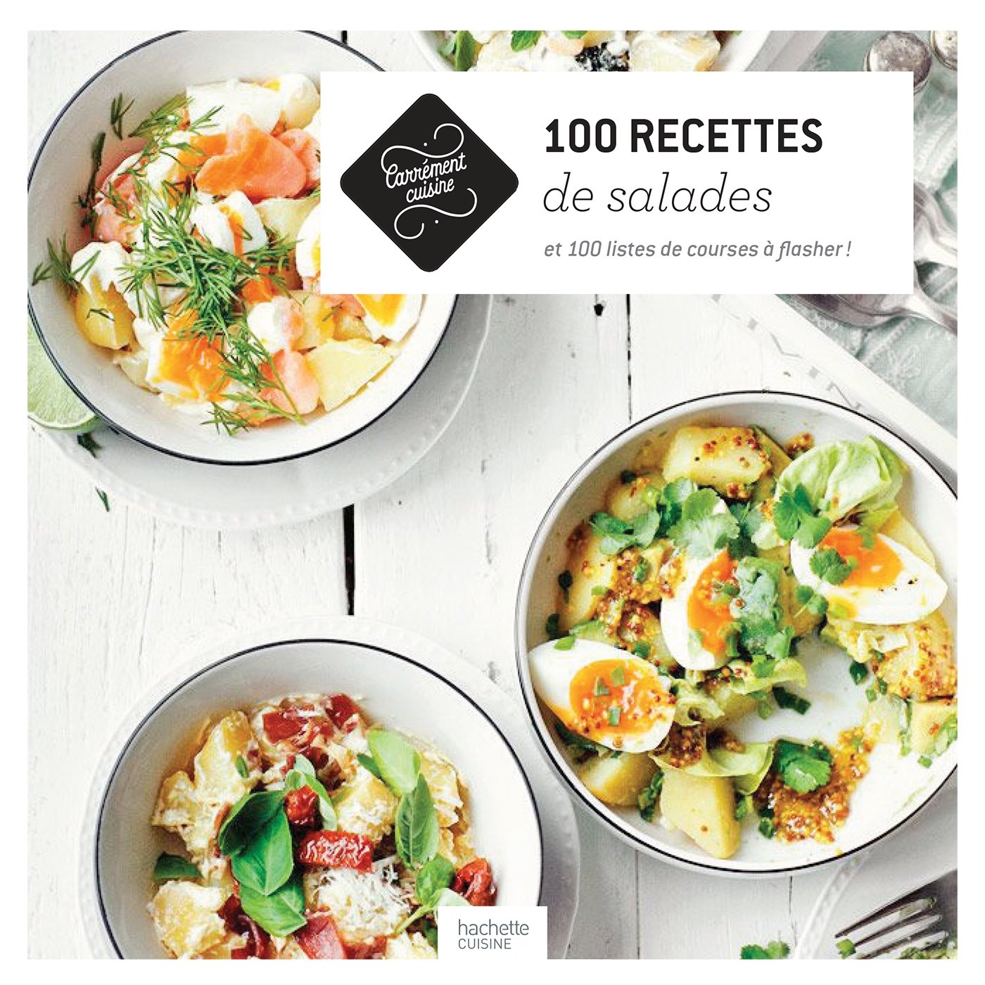 100 recettes de salades 9782011356291