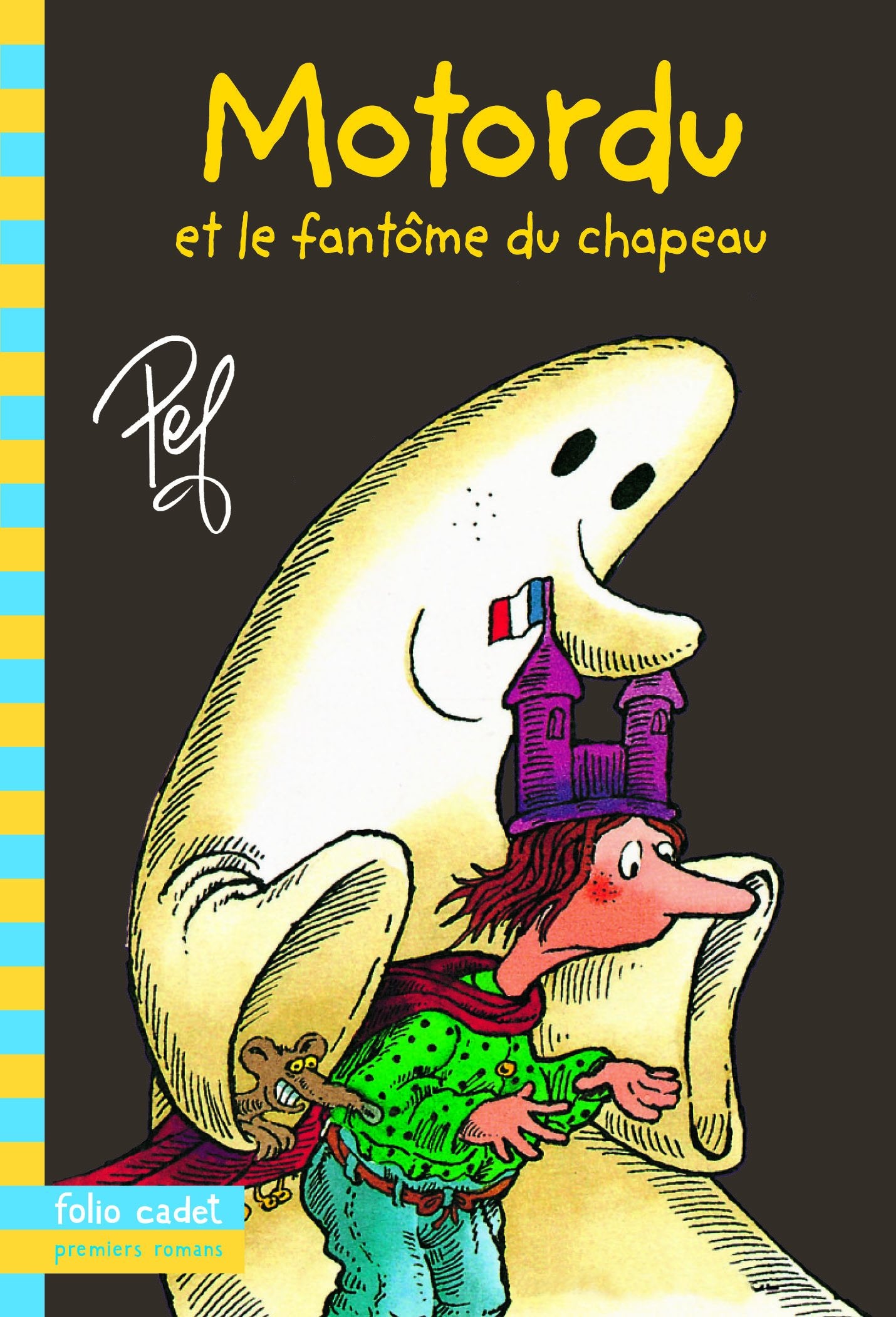 Motordu et le fantôme du chapeau - Folio Cadet Premiers Romans - De 8 à 10 ans 9782070557837