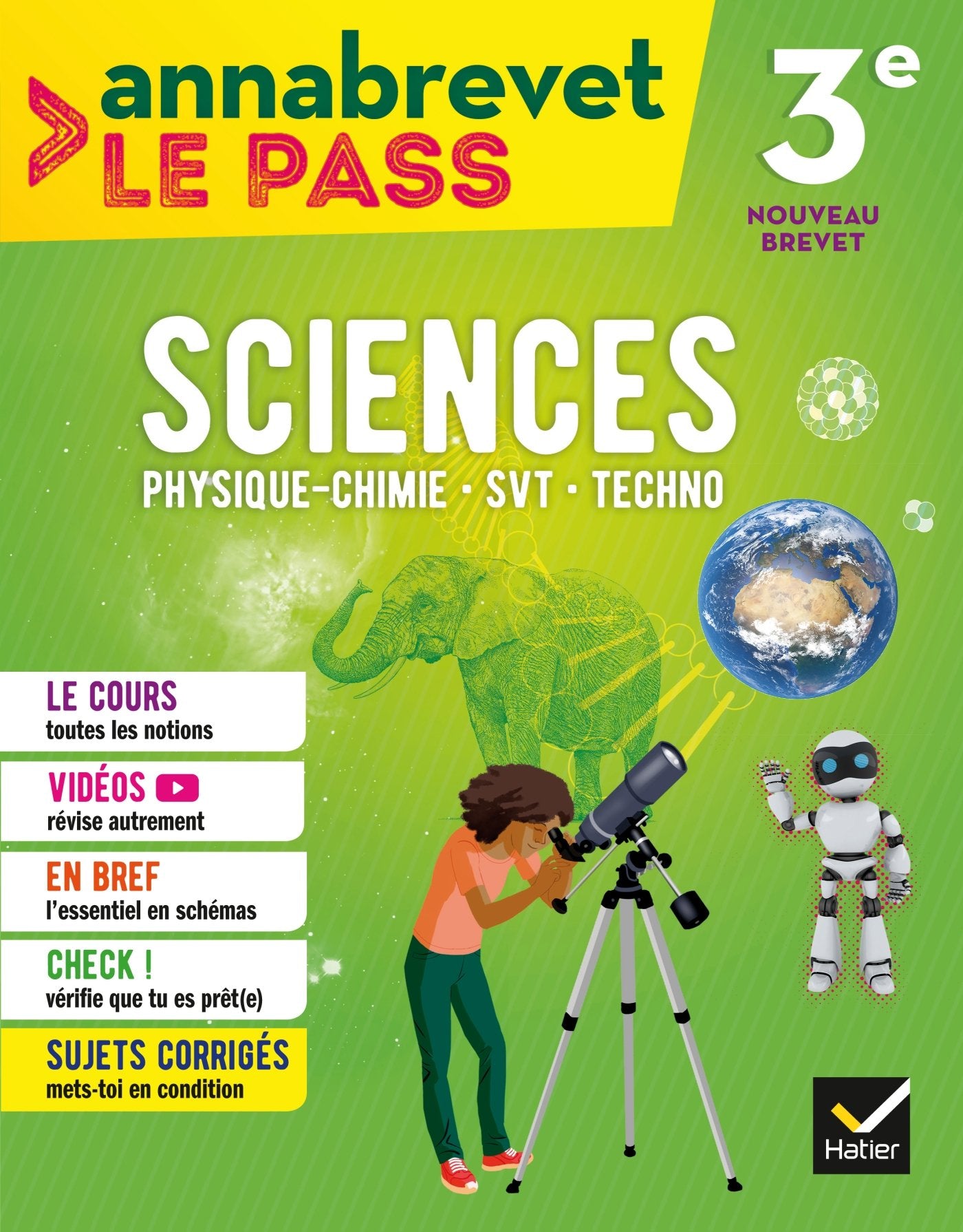 Annabrevet Le Pass - Sciences 3e 9782401044869