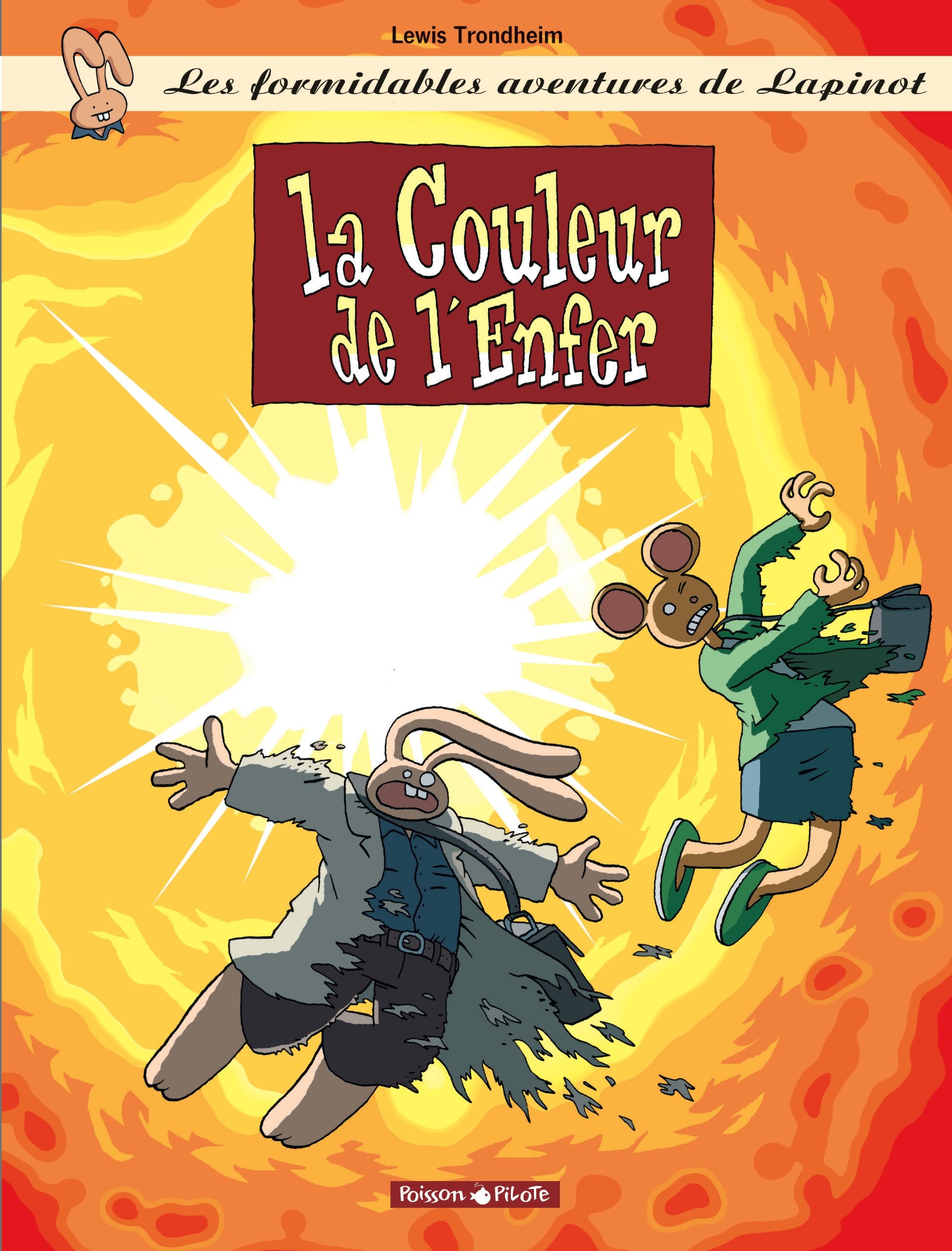 Les Formidables Aventures de Lapinot, tome 7 : La couleur de l'Enfer 9782205049886