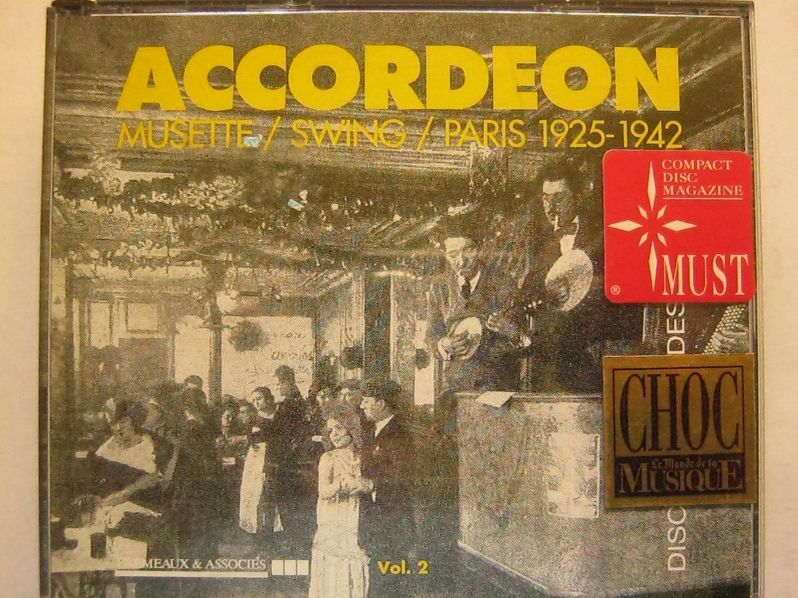 Accordéon Musette / Swing Vol.2 - Paris 1925-1942 3448960200523