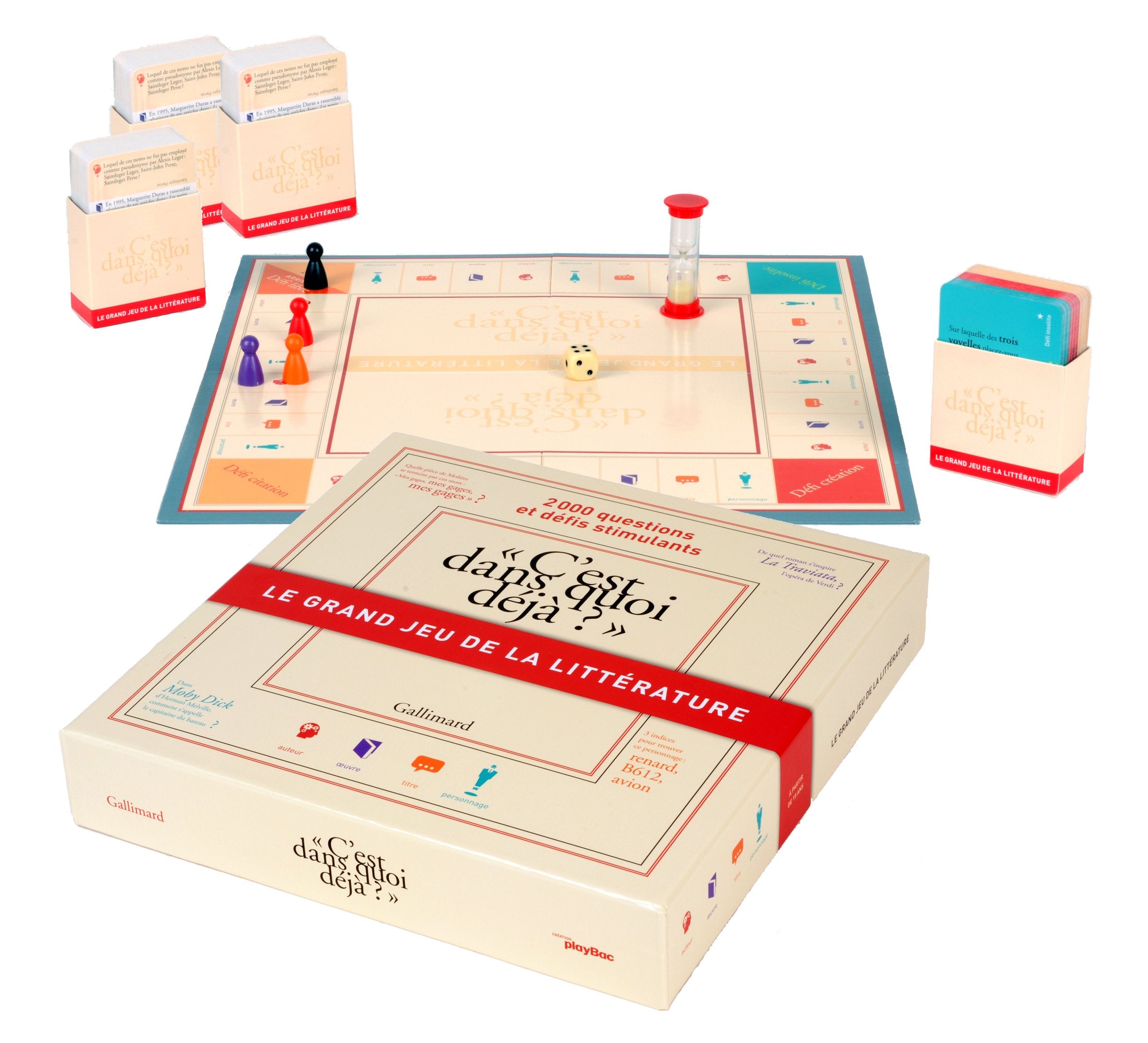 Le grand jeu de la littérature: "C'est dans quoi déjà ?" 9782070444328