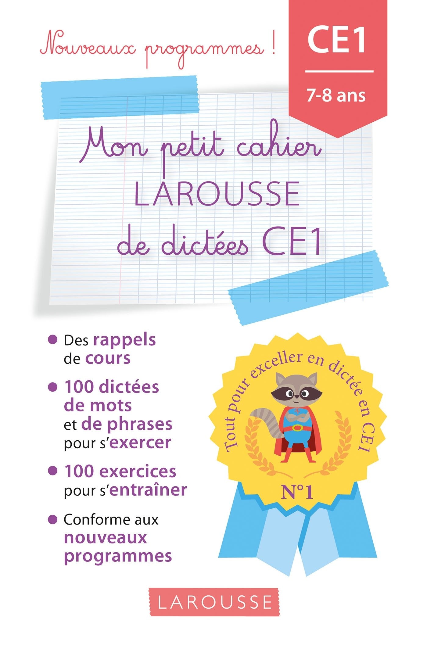 Petit cahier de dictées CE1 9782035937896