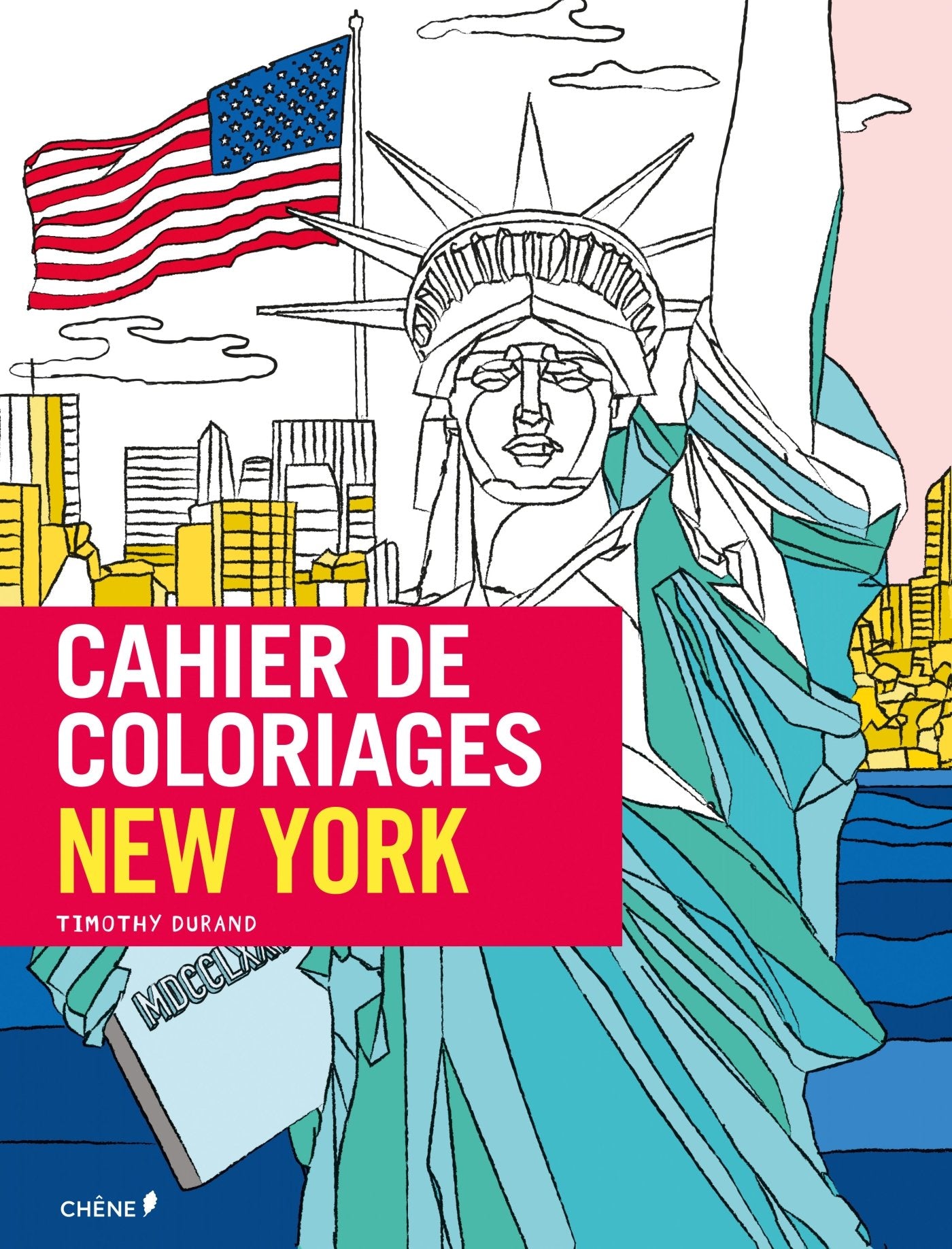Cahier de coloriages New York 9782812312861