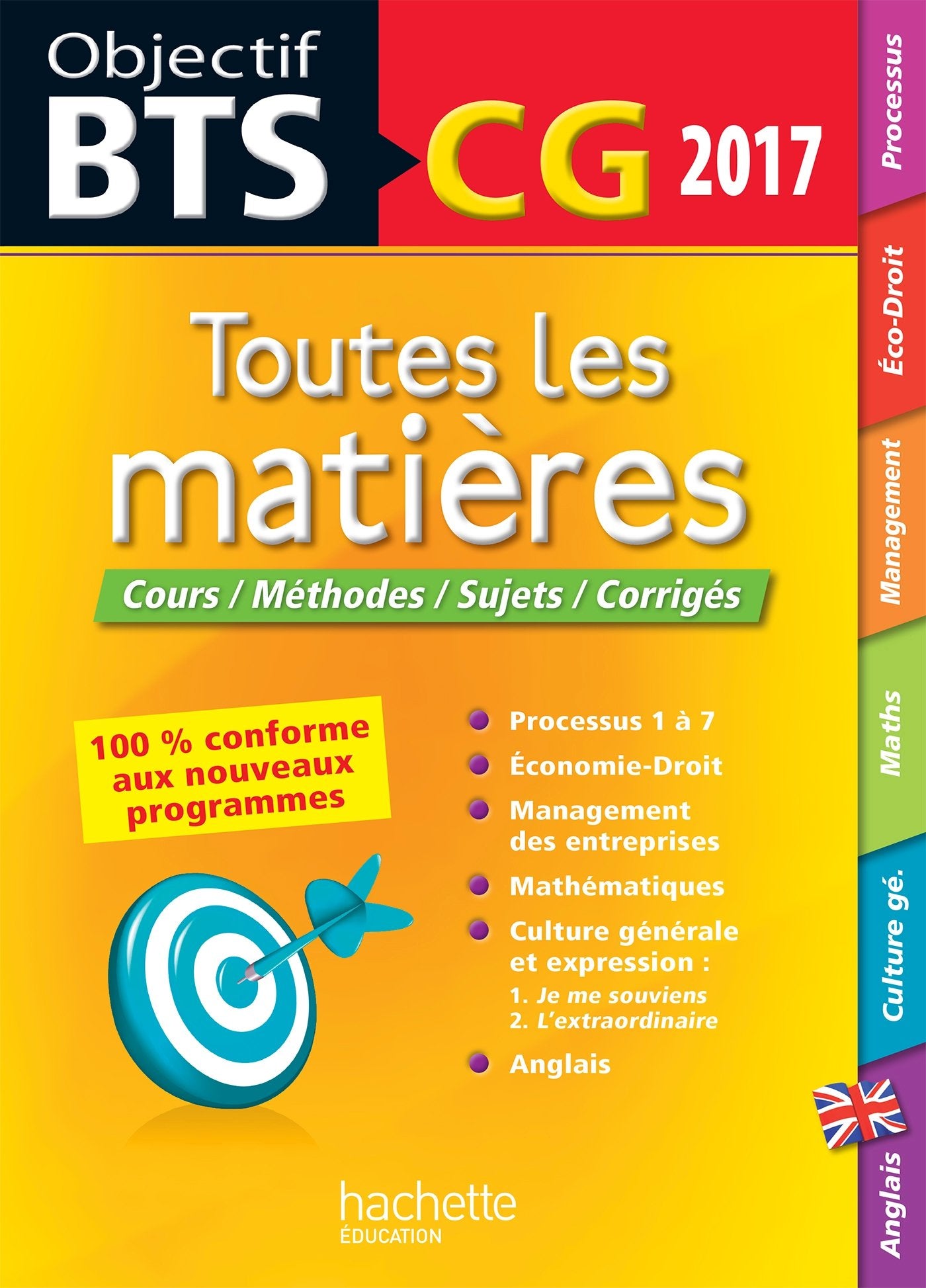 Toutes les matières BTS CG 9782012903210