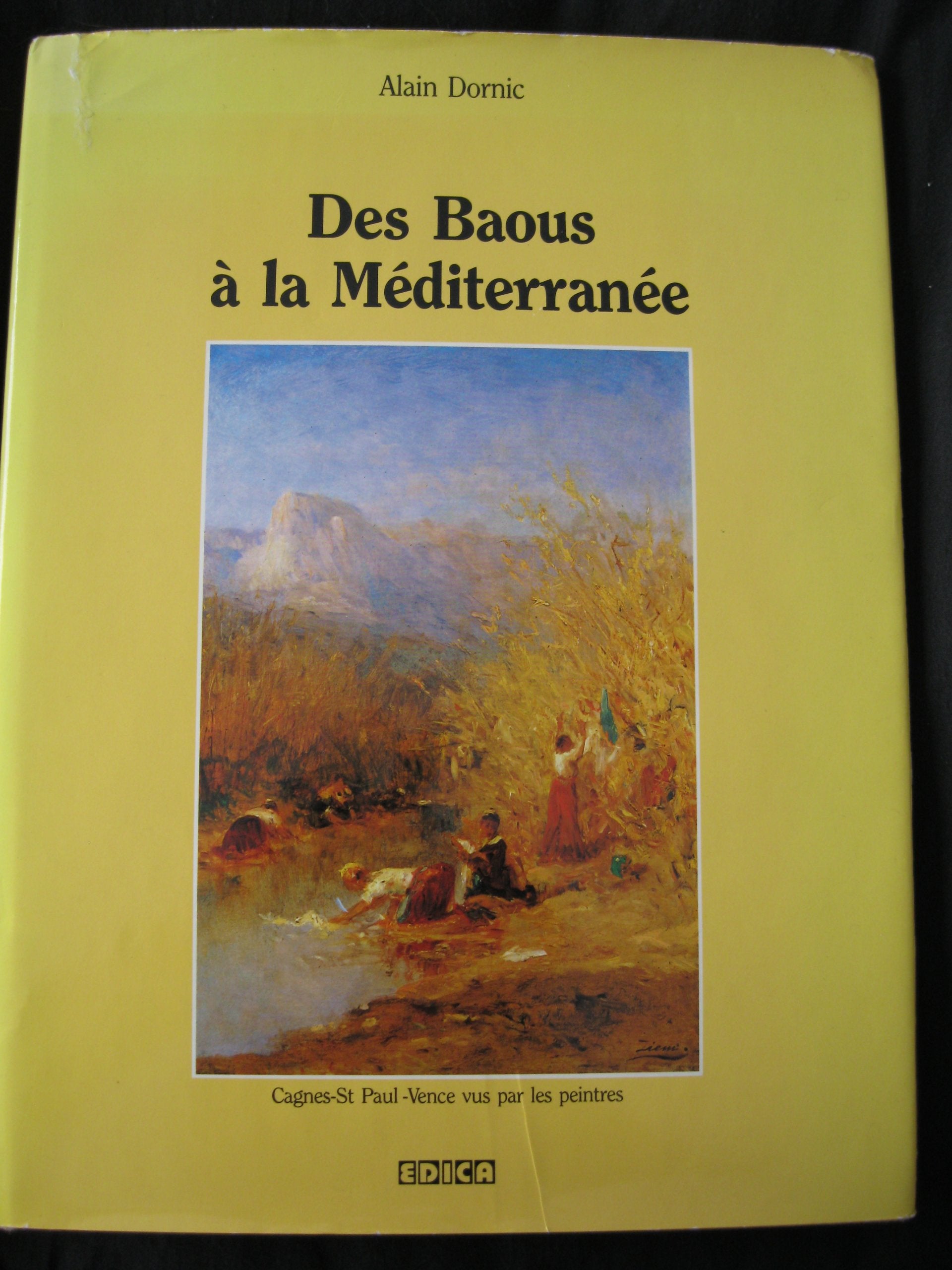 Des Baous à la Méditerranée : Cagnes-St Paul-Vence vue par les peintres 9782904304019