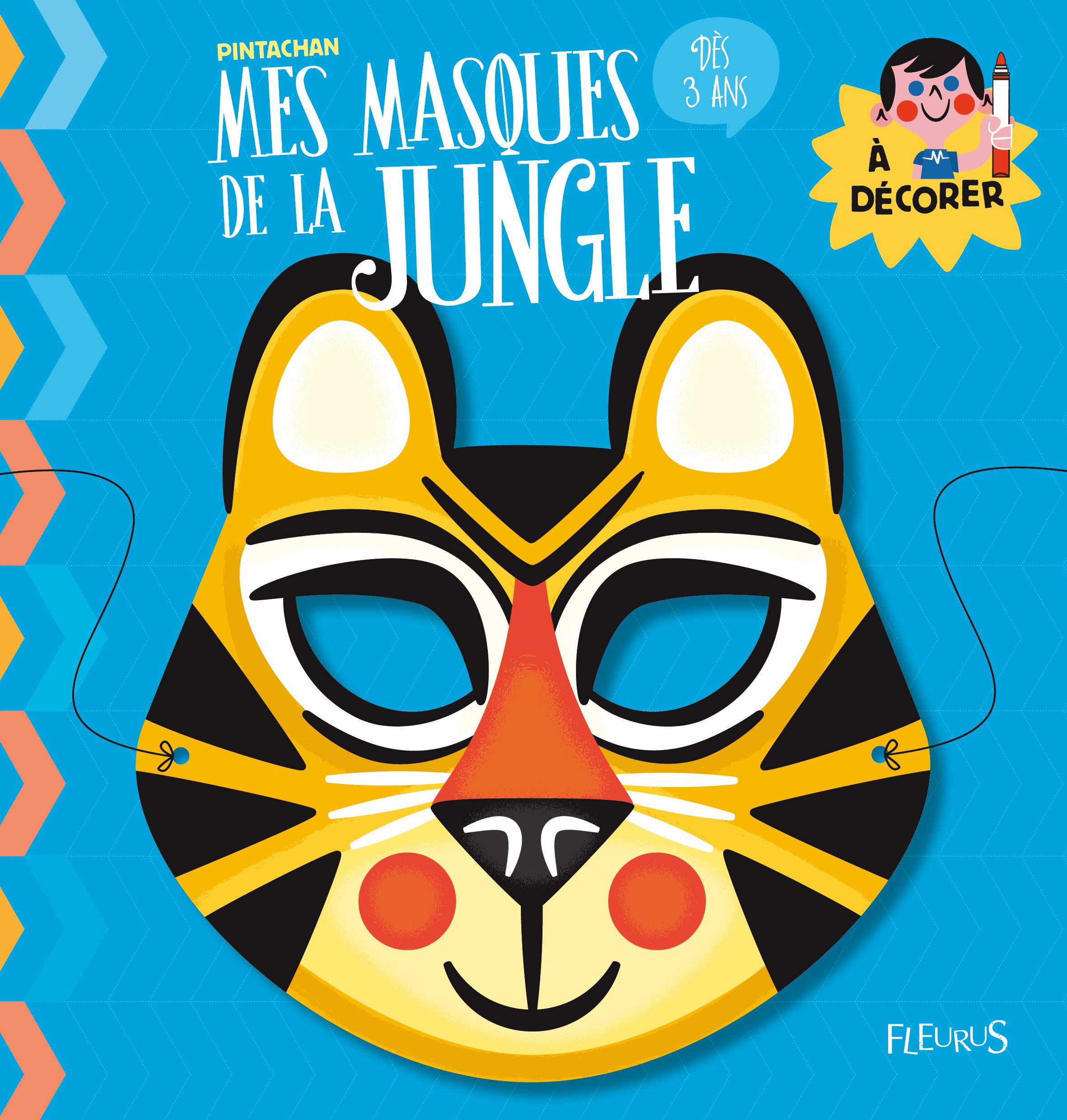 Mes masques de la jungle à décorer 9782215157946