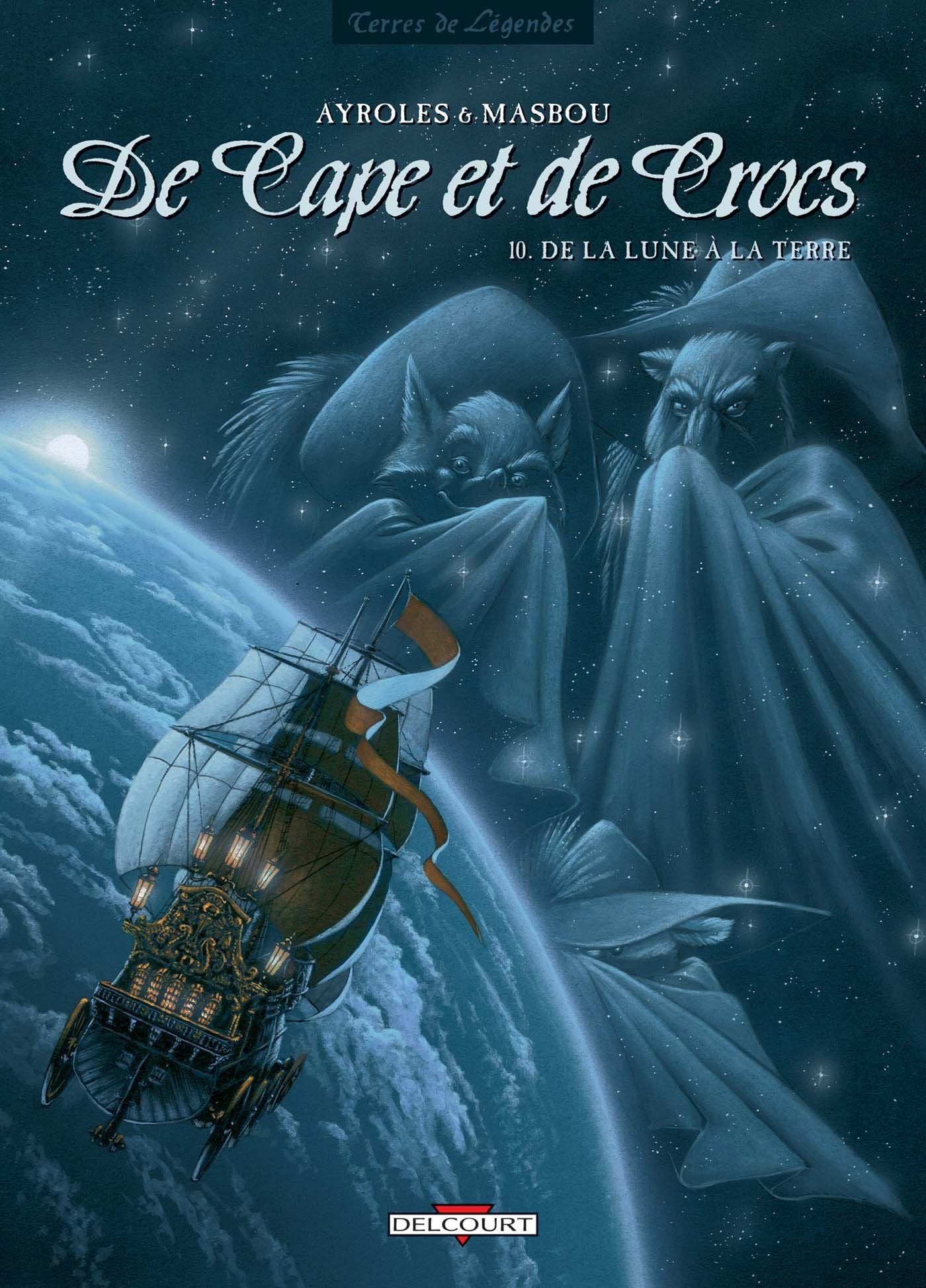 De Cape et de Crocs, Tome 10 : De la lune à la terre 9782756019963