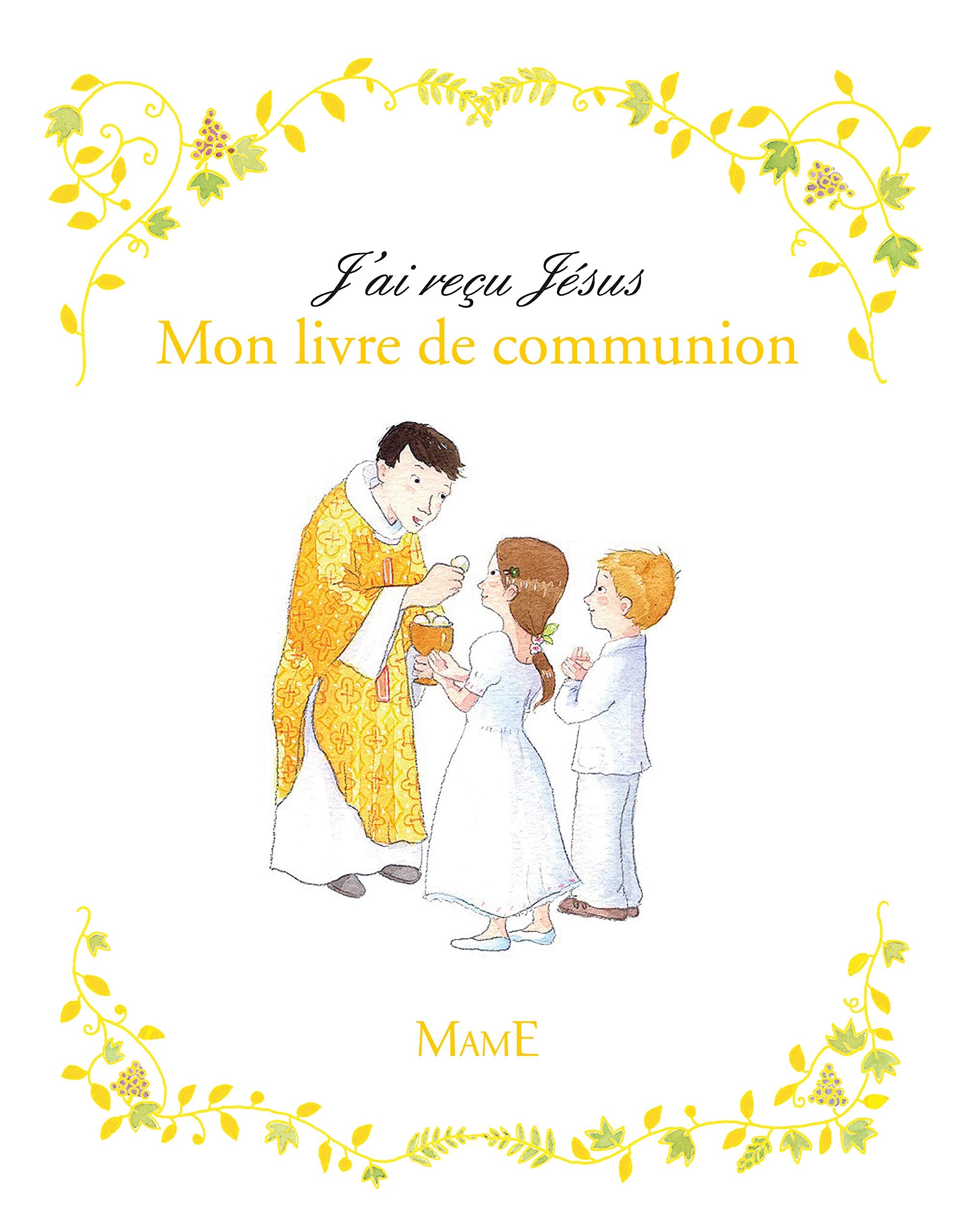 J'ai reçu Jésus - Mon livre de communion 9782728913879