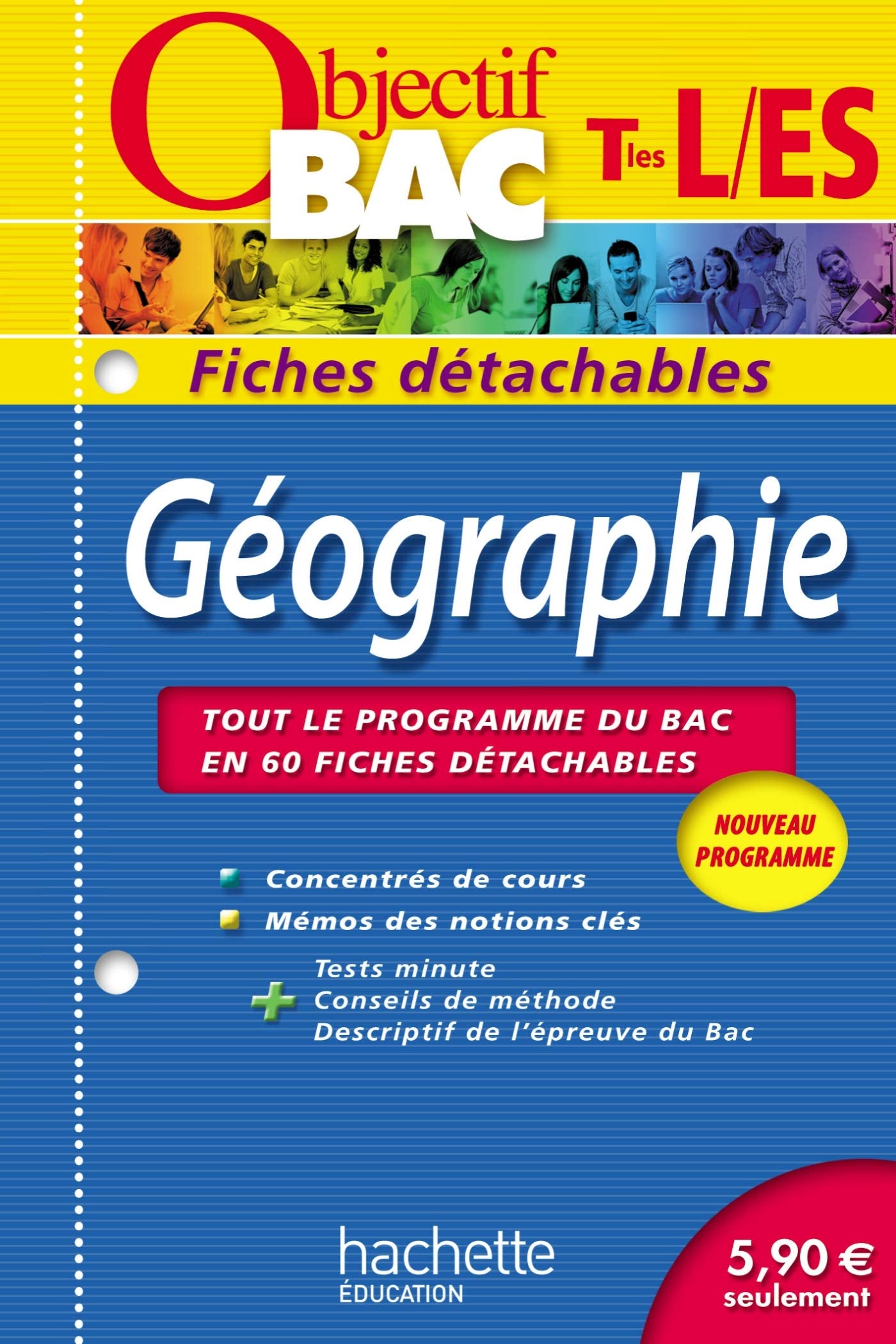 Géographie Tle ES, L: Fiches détachables 9782011608284