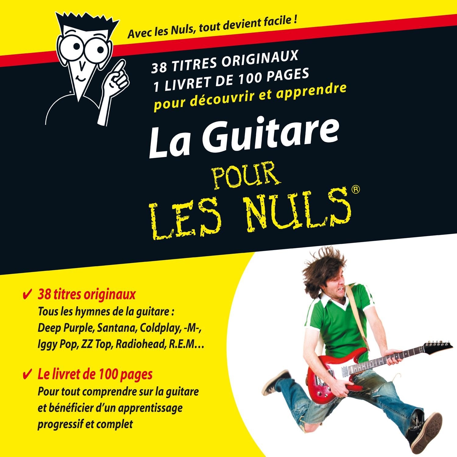 La Guitare Pour Les Nuls (2 CD + Livret Explicatif 100 Pages) 5099909182820