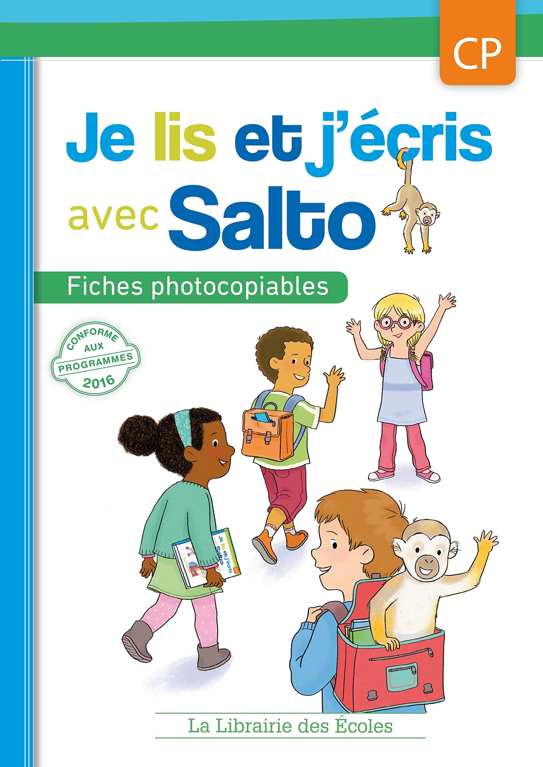 Je lis et j'écris avec Salto CP - Fiches photocopiables 9782369400998