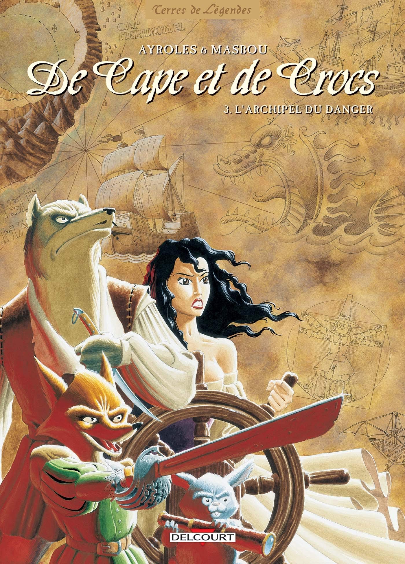De Cape et de Crocs, tome 3 : L' Archipel du danger 9782840552369