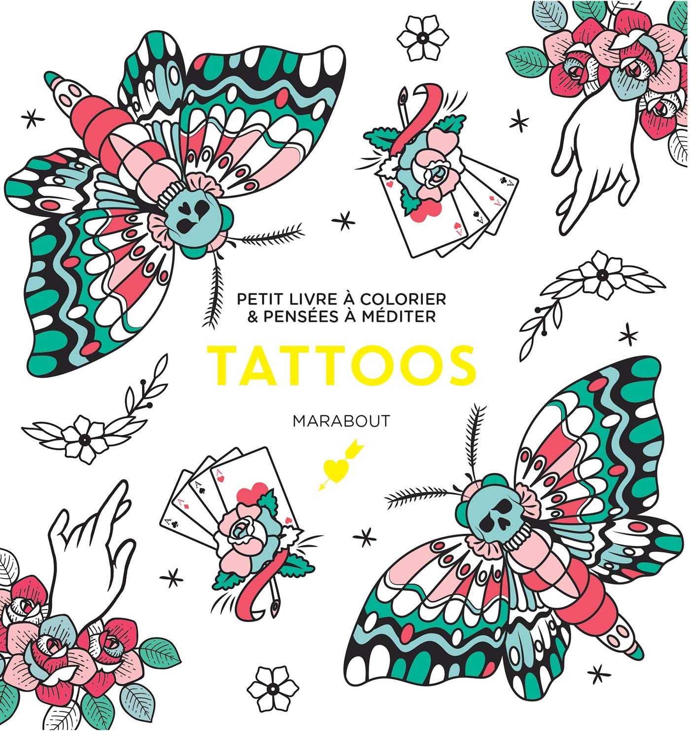 Le Petit livre de coloriages Tattoos 9782501143905