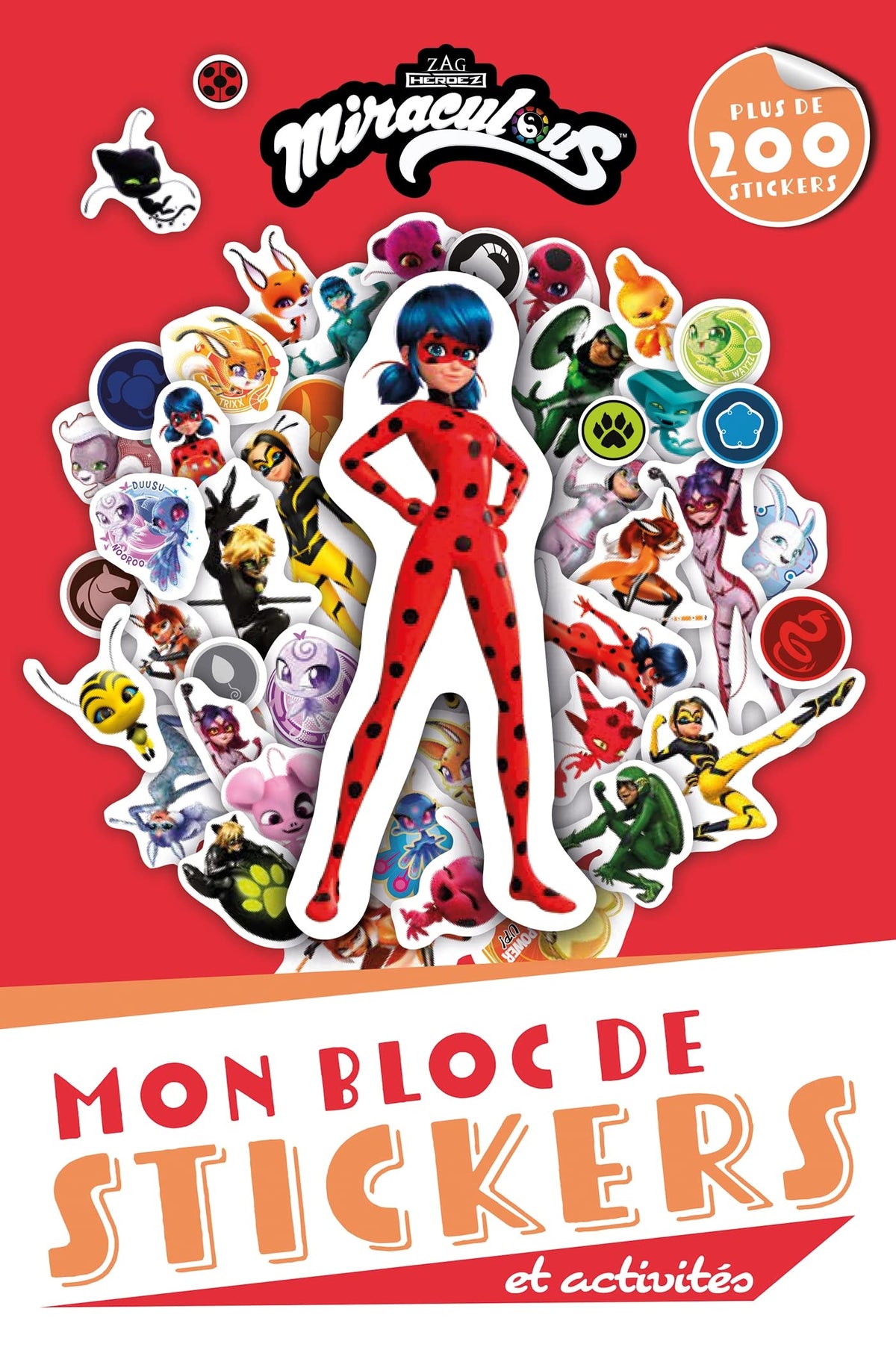 Miraculous - Mon bloc de stickers et activités 9782017183174