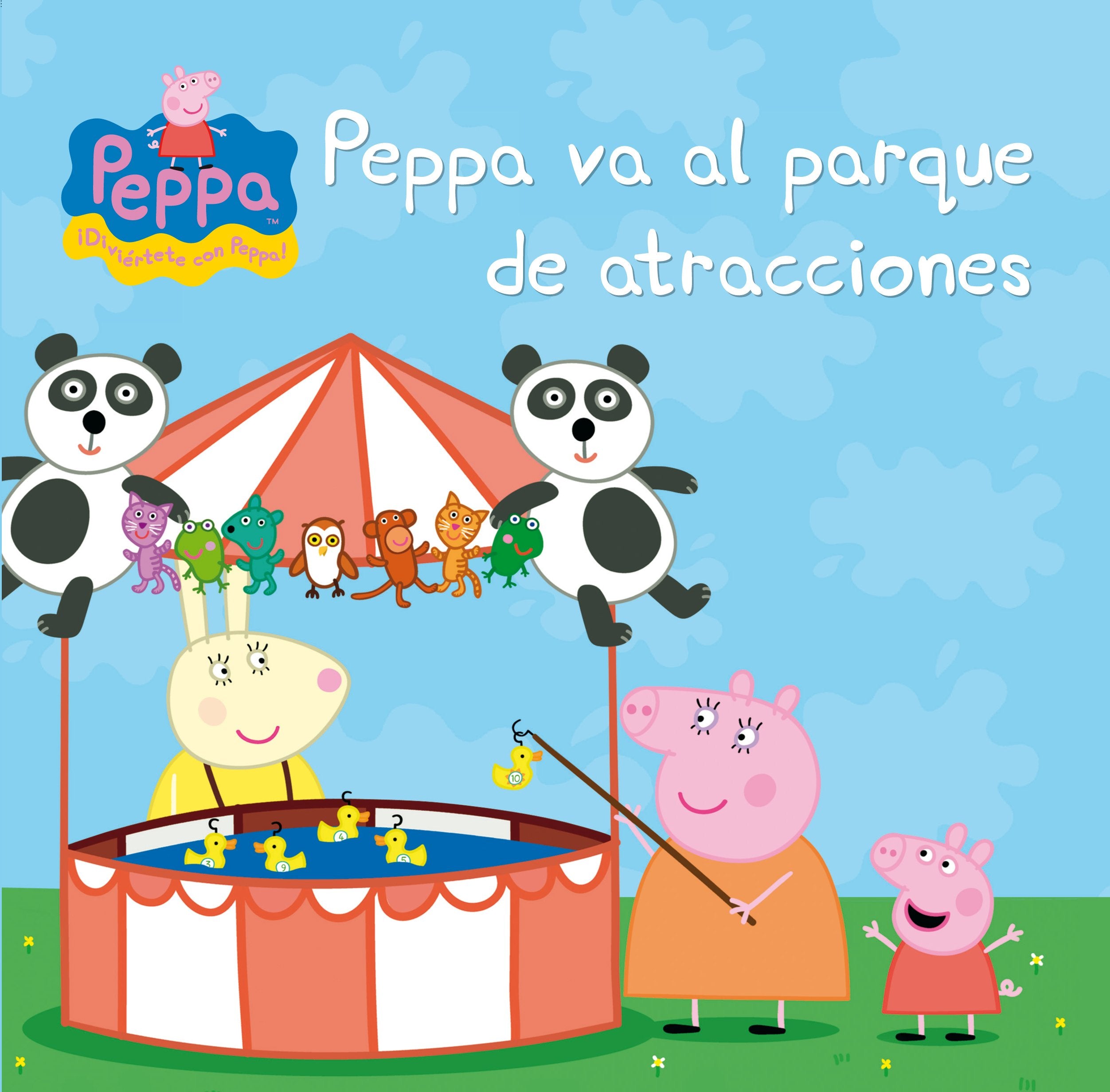 Peppa Pig. Un cuento - Peppa va al parque de atracciones 9788448835583