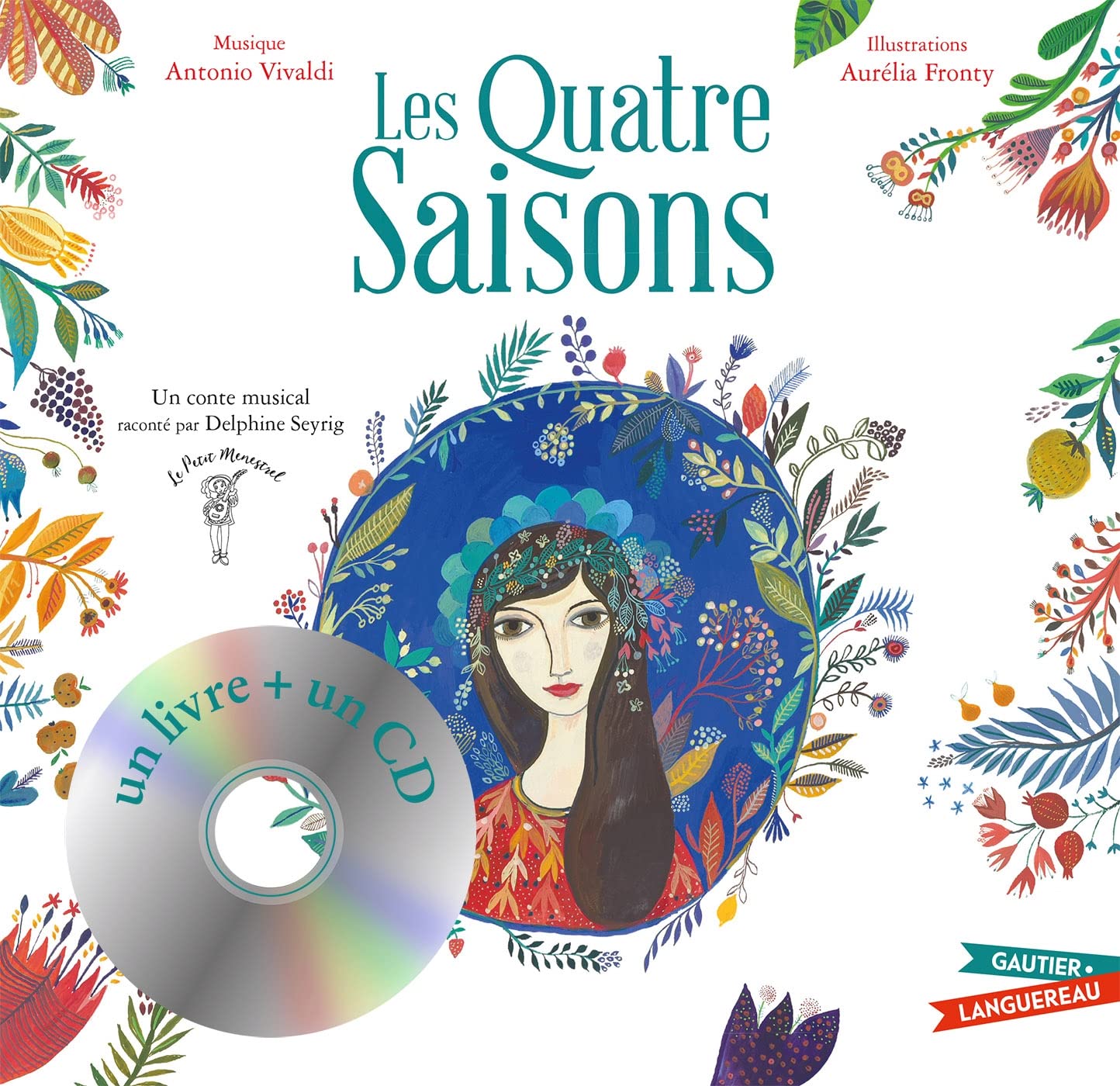 Les Quatre Saisons - Livre CD petit format 9782017181064