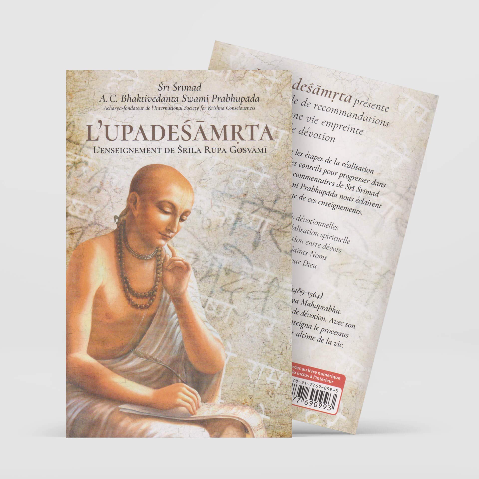 L'Upadesamrta: L'Enseignement de Srila Rupa Goswami 9789177690993