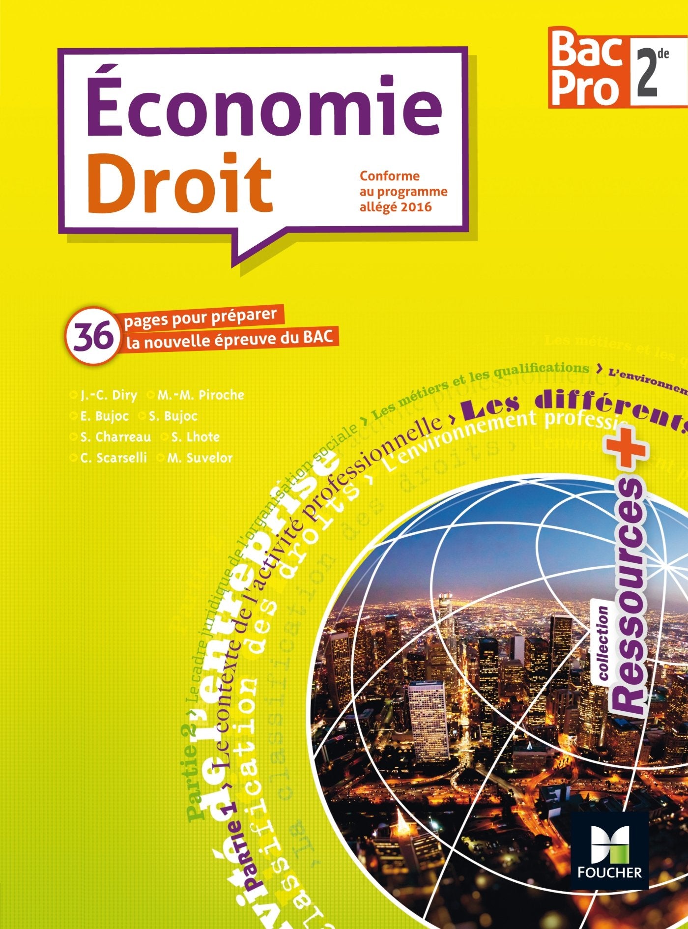 Ressources plus - ECONOMIE-DROIT - 2de BAC PRO 9782216134458