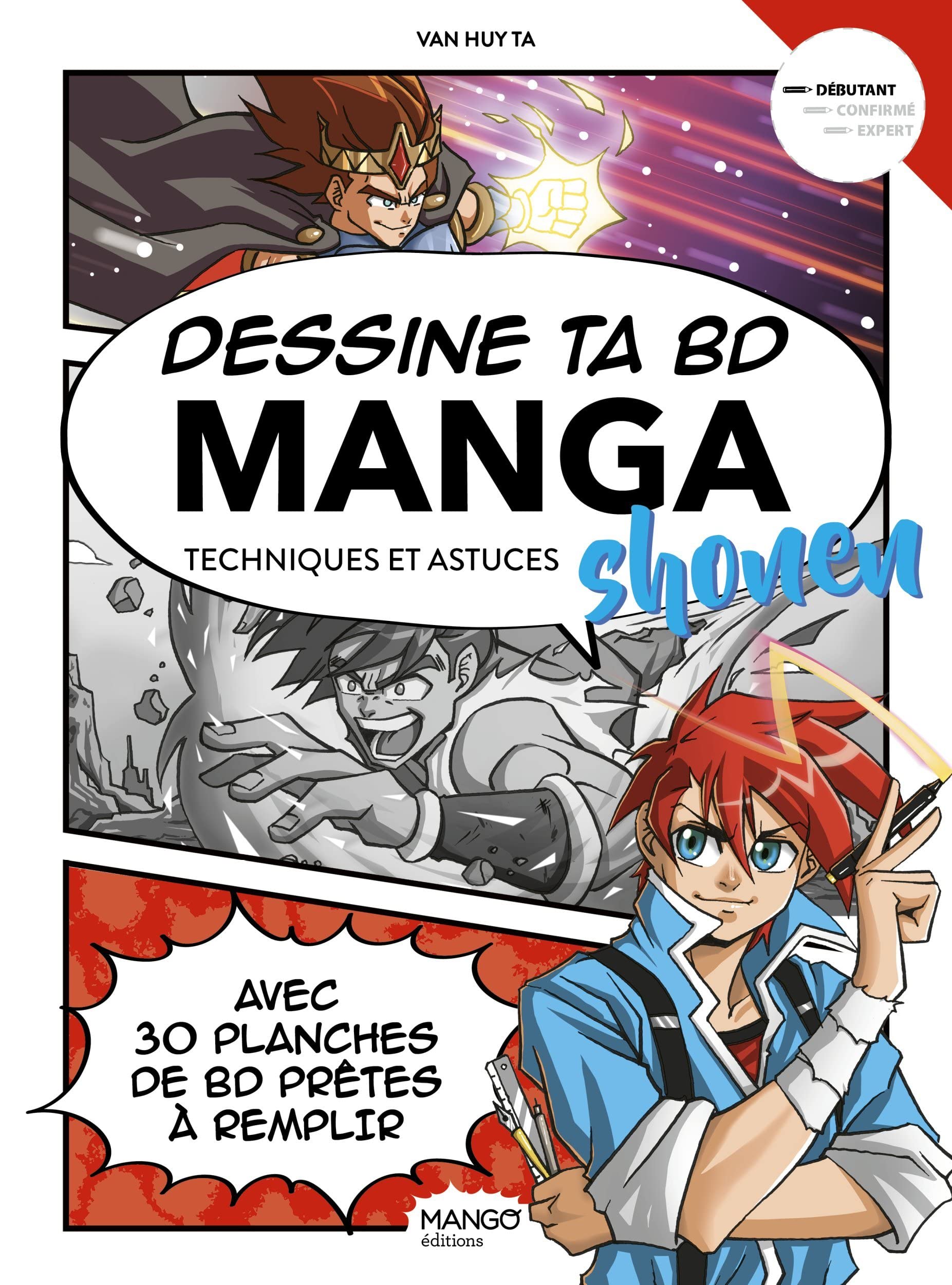 Dessine ta BD manga Shonen: Techniques et astuces 9782317028168
