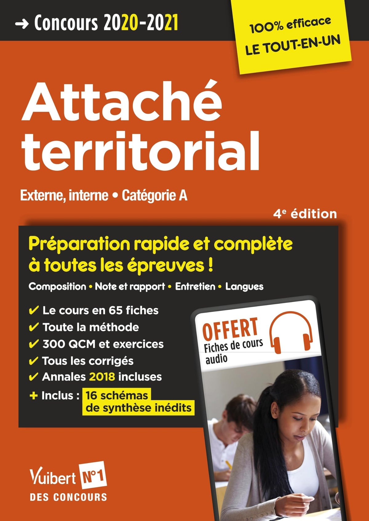 Concours Attaché territorial - Catégorie A - Préparation rapide et complète à toutes les épreuves !: Concours 2020 9782311208443