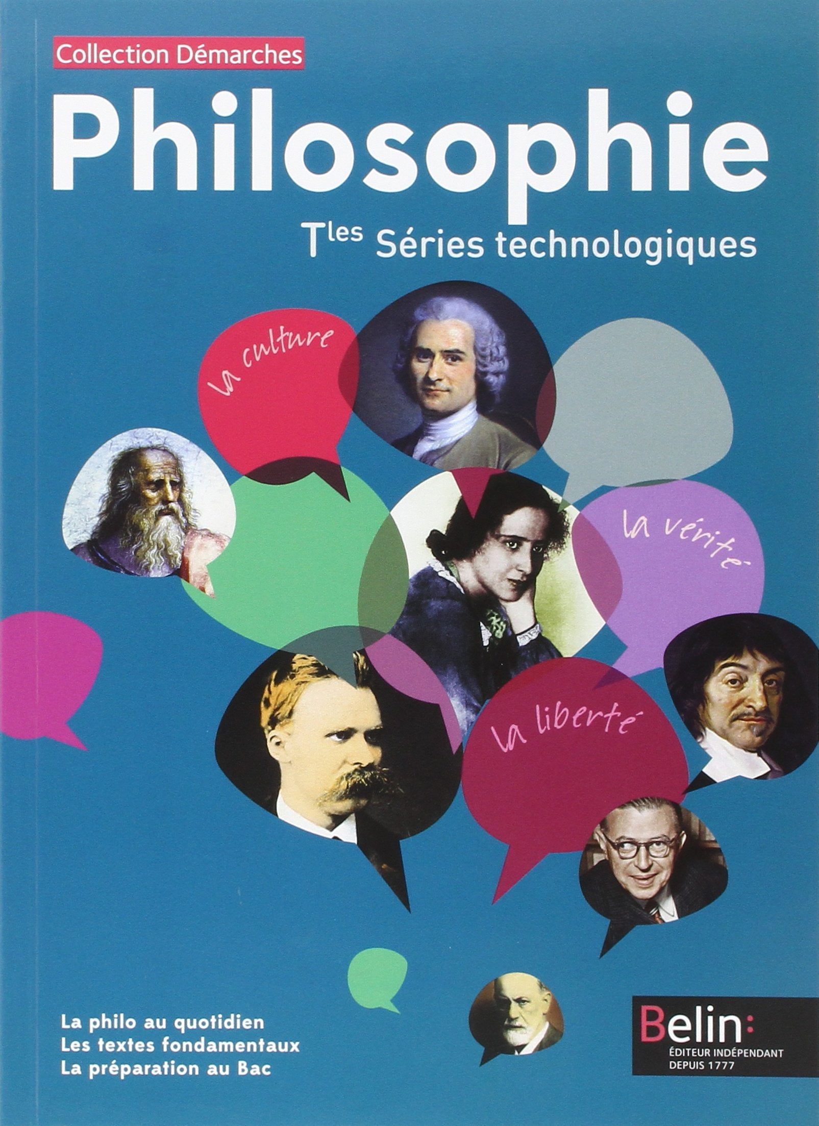 Philosophie - Terminale technologique (2015): Manuel élève - Grand format 9782701193830