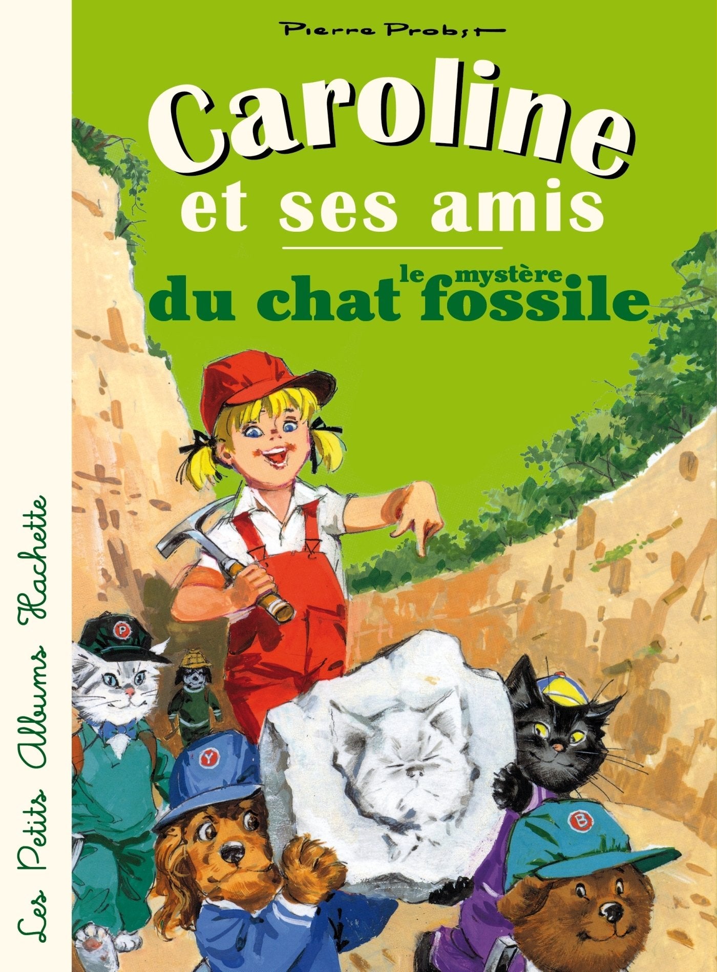 Caroline et ses amis et le mystère du chat fossile 9782013938358
