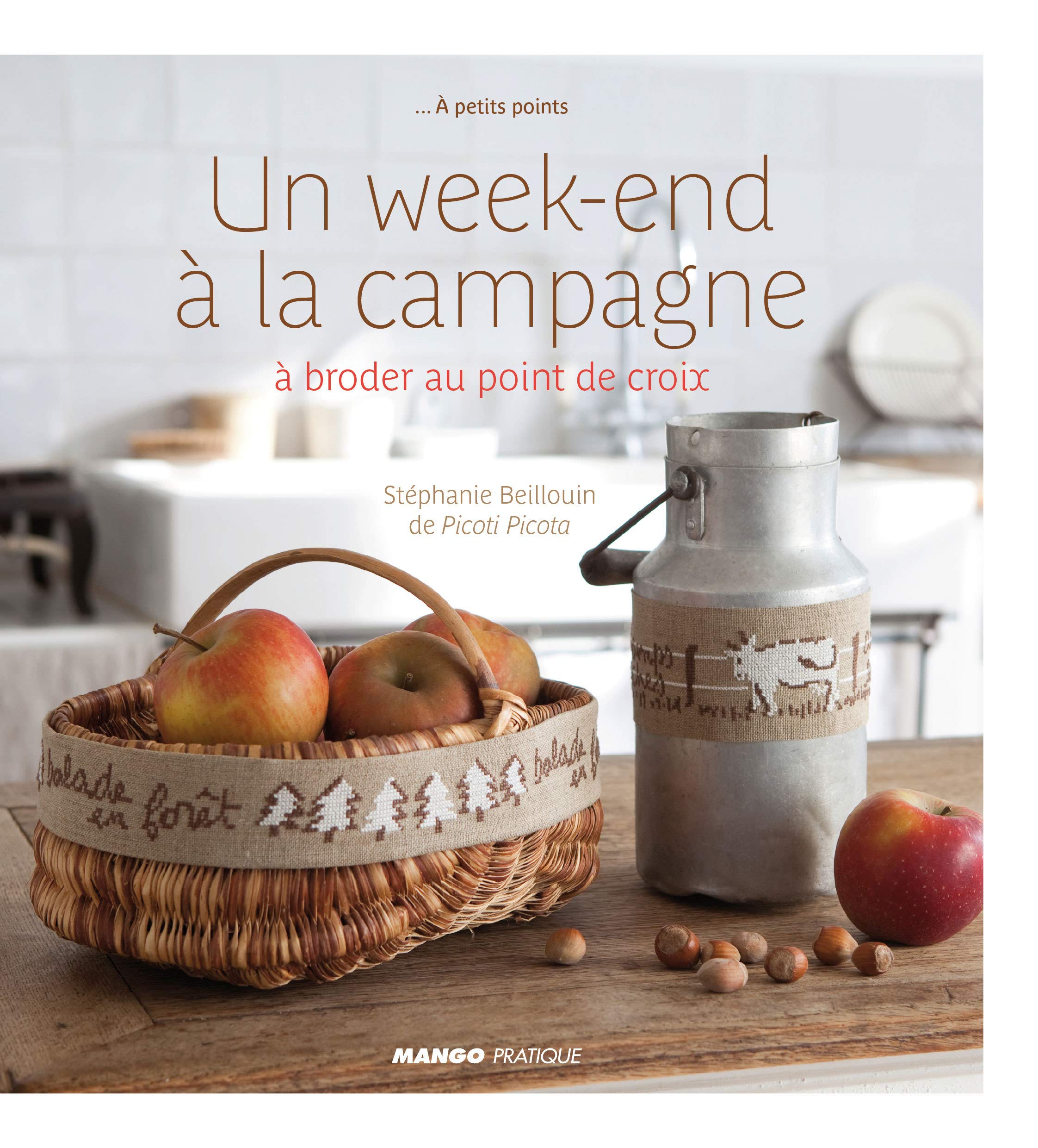 Un week-end à la campagne: à broder au point de croix 9782812500138