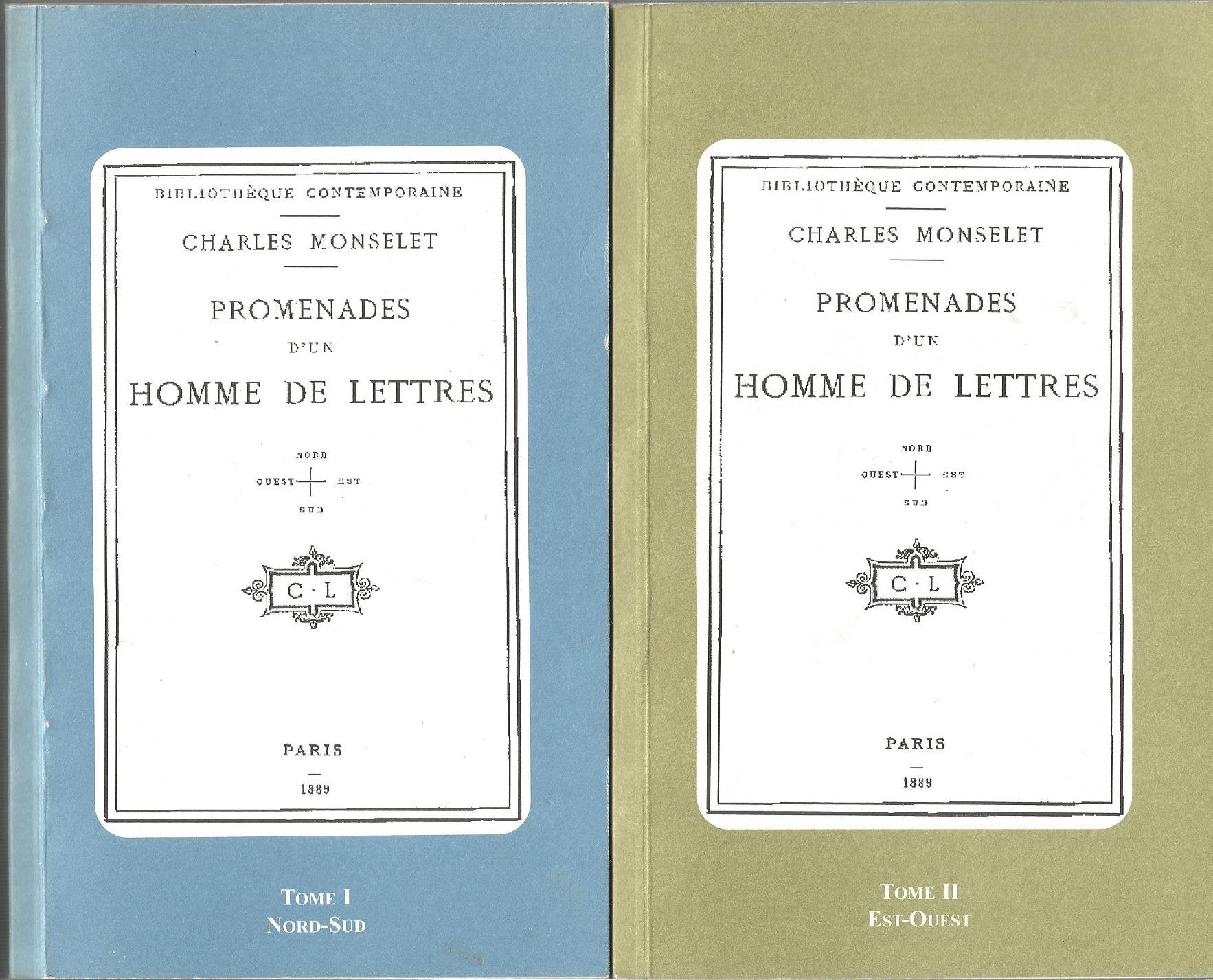Promenades d'un homme de lettres tome 1 et tome 2 9782902572984